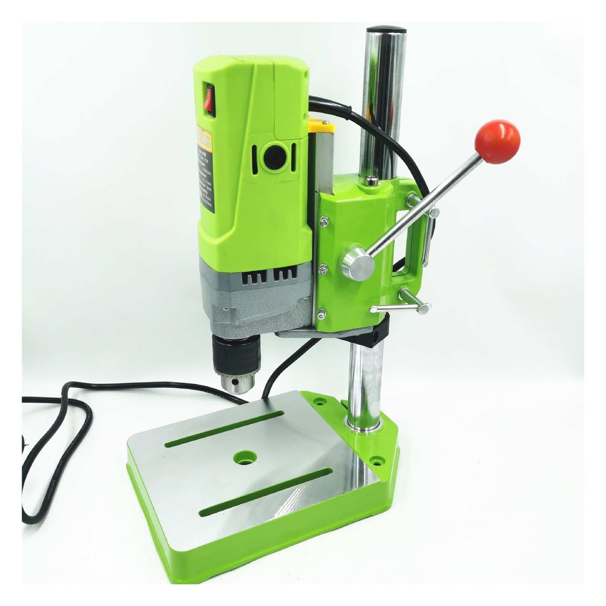 Trapano da banco mini 710W elettrico for la fabbricazione di metalli Mandrino for trapano 1-13mm a colonna for carpenteria Per uso fai da te