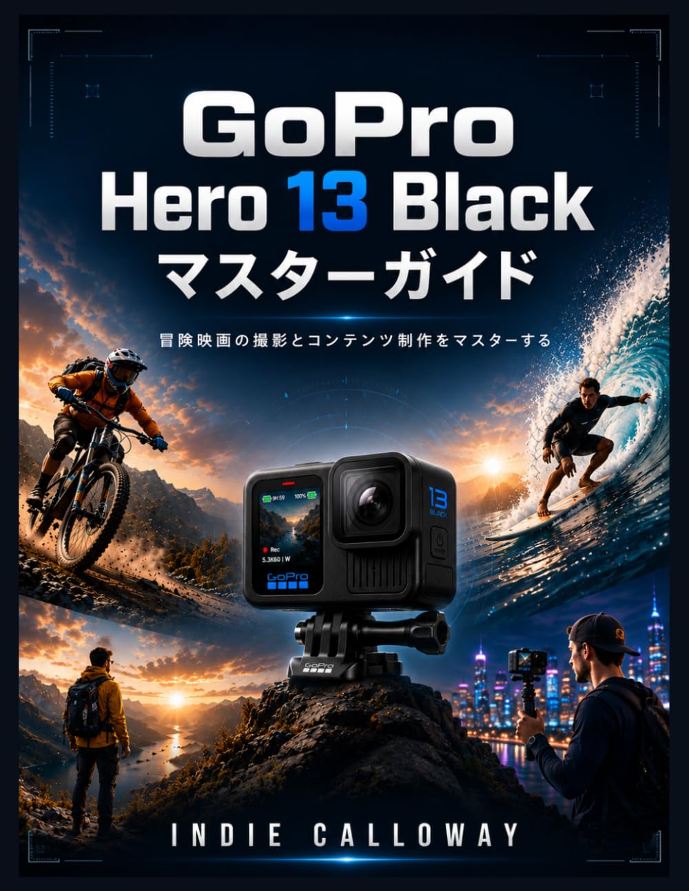 GoPro Hero 13 Black マスターガイド: 冒険映画の撮影とコンテンツ制作をマスターする