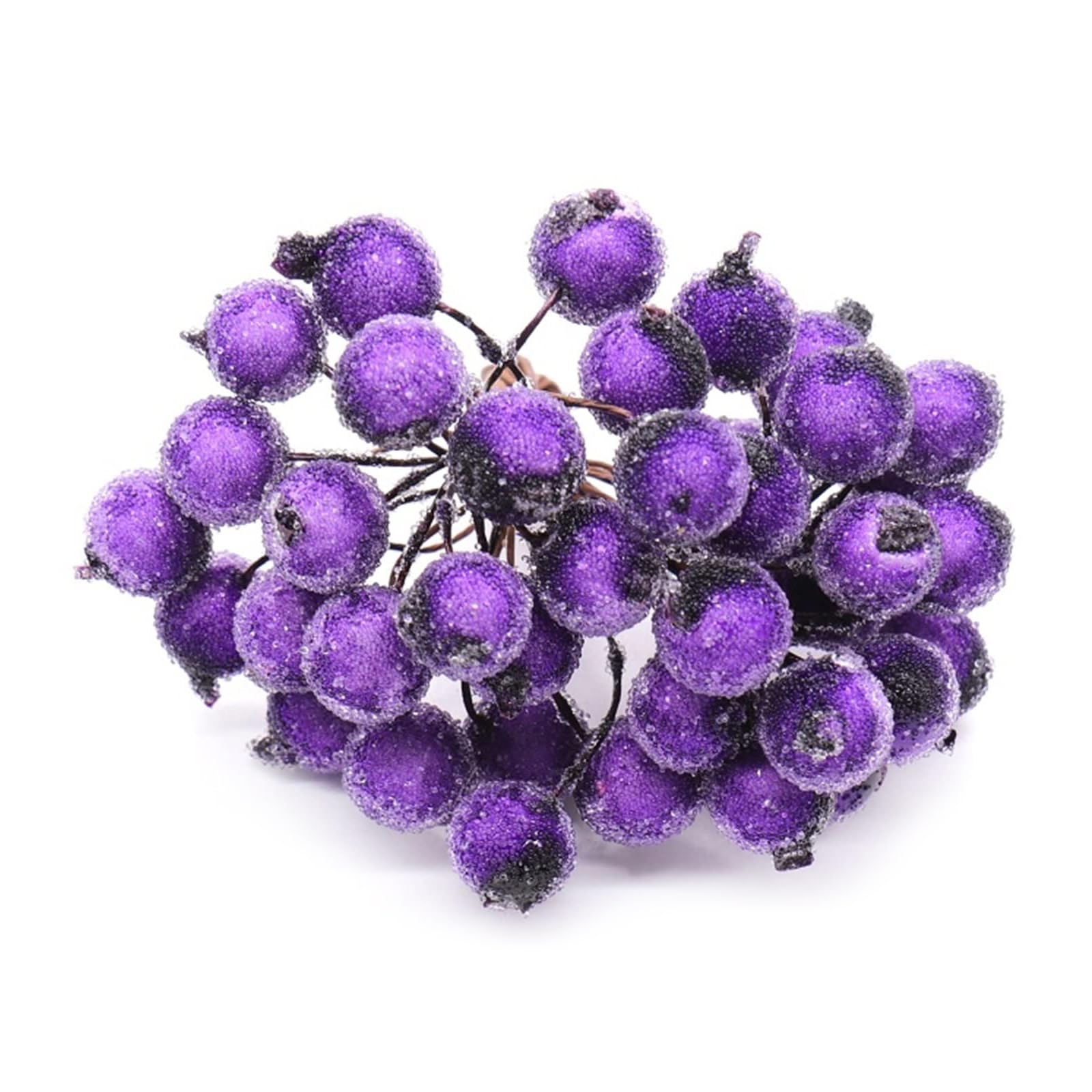 Buxuaaaa Of 40 Artificial Berries Ornament Christmas Decorative Berries Picks for Adding Color to Home and Event Decorations Flower Arrangements