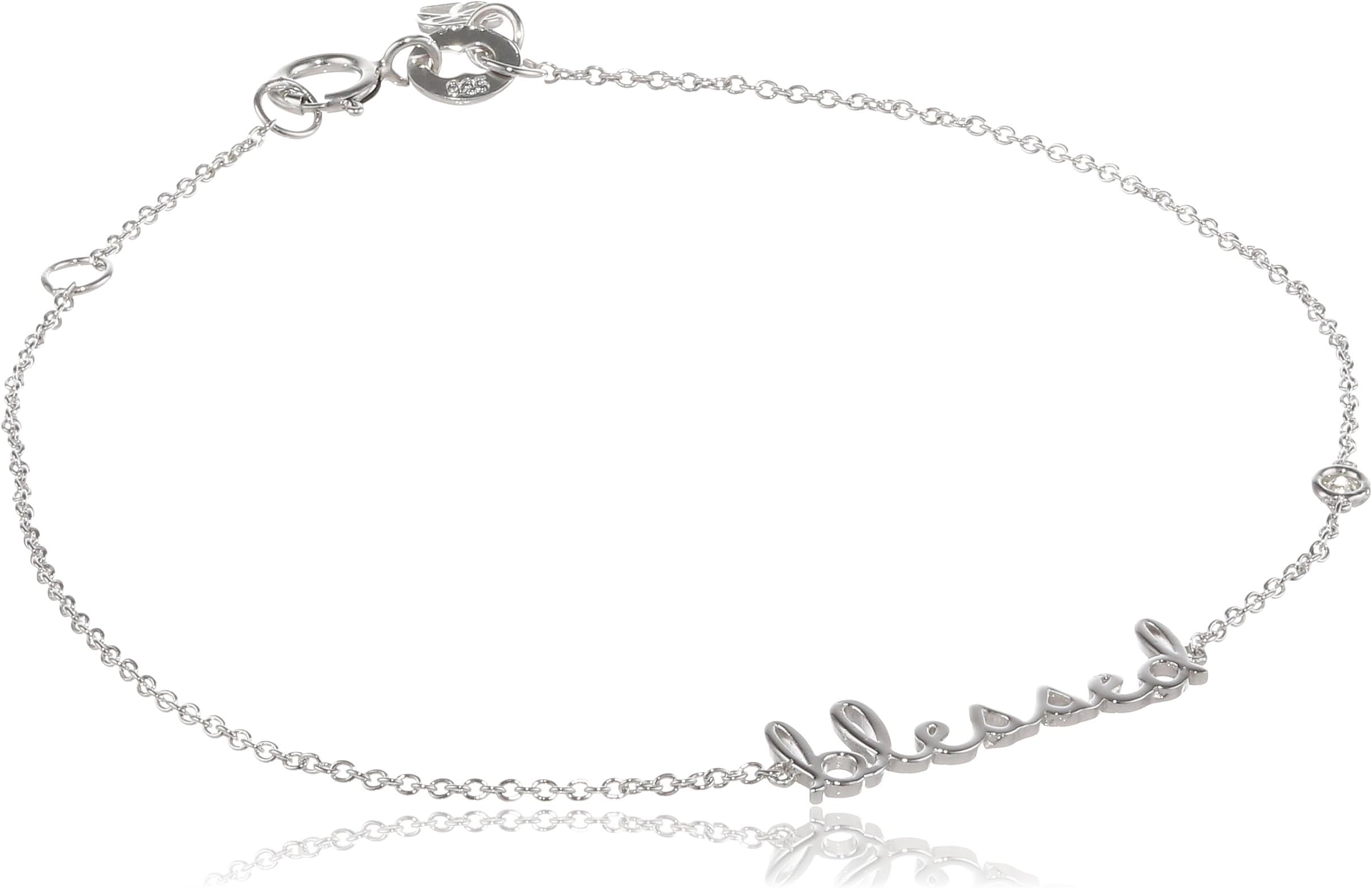 Syd by SE "Blessed" Bracelet with Diamond Bezel