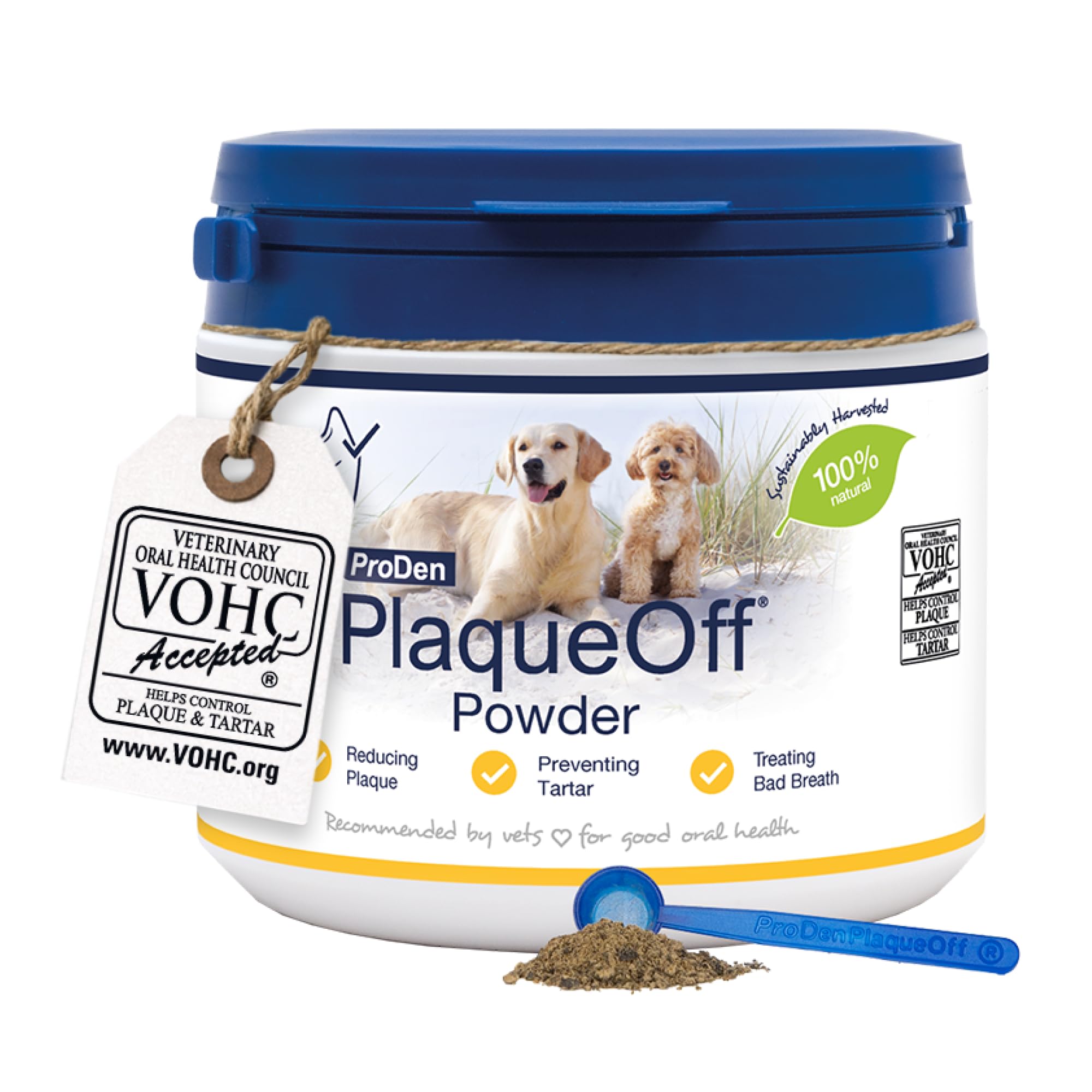 ProDen PlaqueOff Dental Bites Bundle for Small Dogs - Tartar & Bad Breath Remover 100% Natural Teeth Cleaner - Improve Overall Oral Health - 60g — view 20
