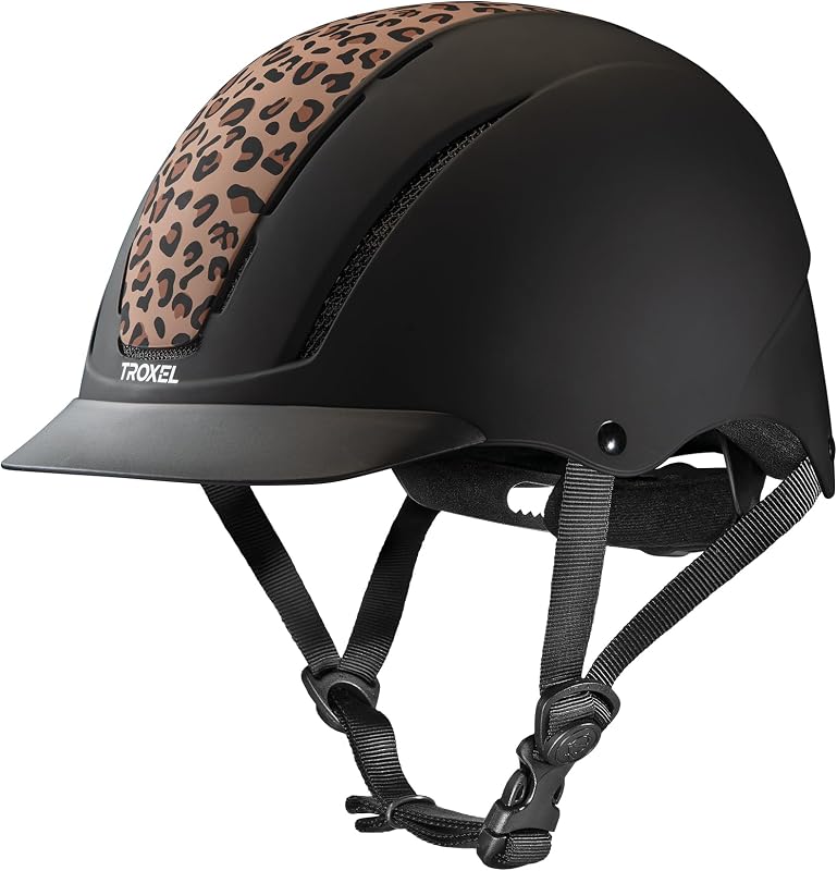 Troxel Spirit Casco para montar a caballo de cobertura total, diseño ajustable de perfil bajo, equipo de seguridad para montar a caballo | Las rejillas de ventilación ayudan a mantenerse cómodo en los senderos, las lecciones y la práctica en la arena