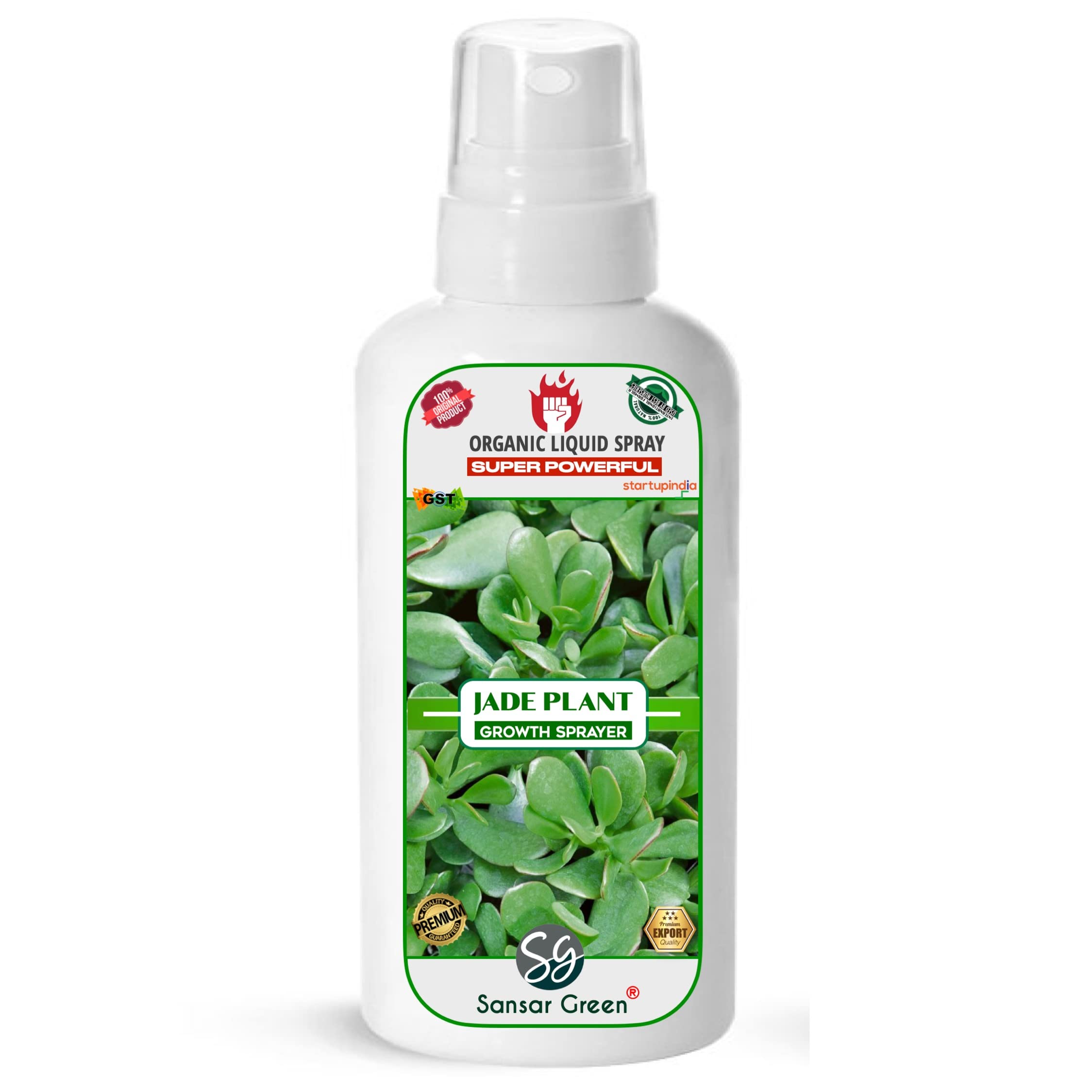 Sansar Green® Jade Plant Growth Spray, Premium Essential Super Powerful Liquid Spray for complete care of Jade Plants. (100 ml) (B09FLJJZP4) Amazon Price History, Amazon Price Tracker