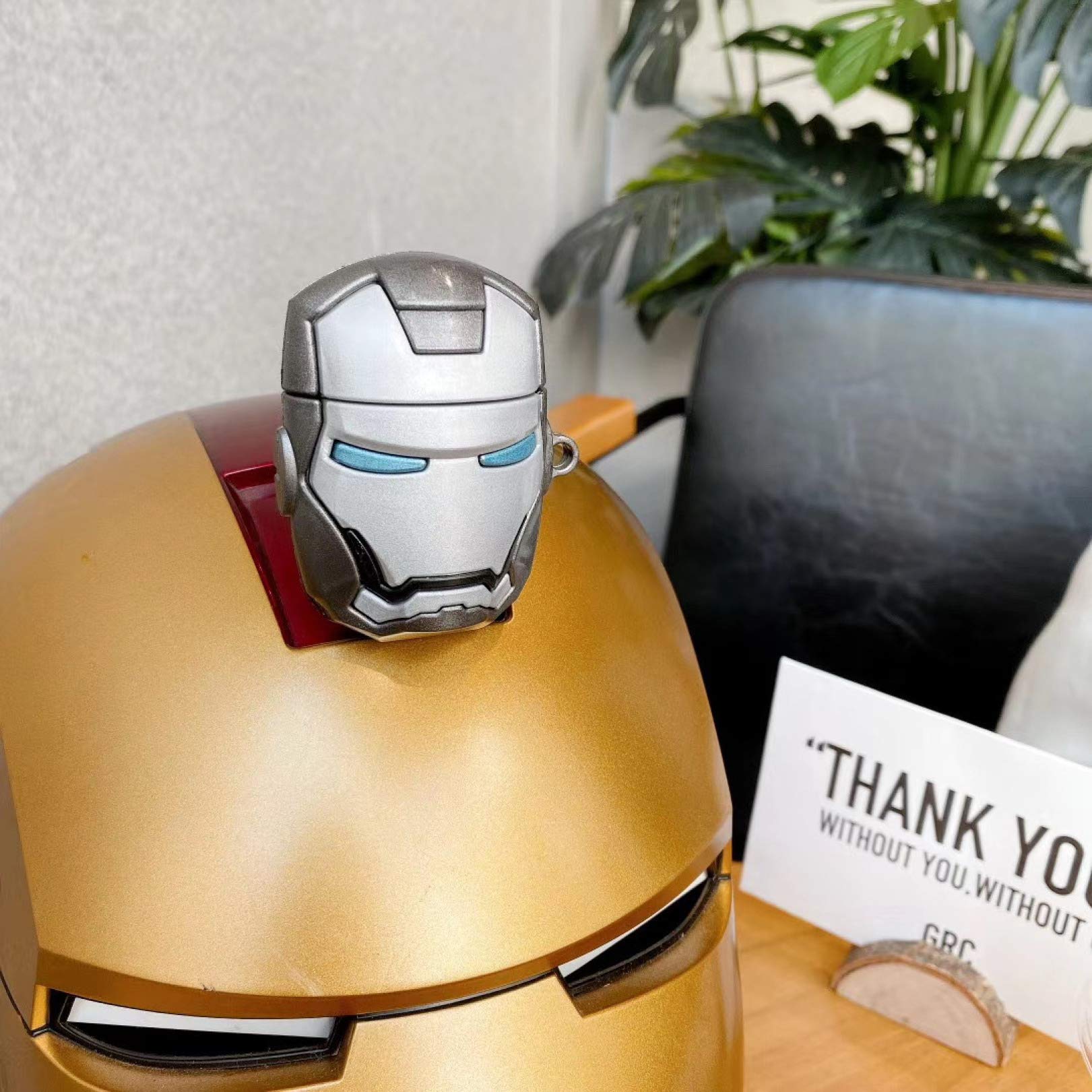 Amazon | アイアンマン AirPods Pro ケース AirPods 1/2 ケース アニメ