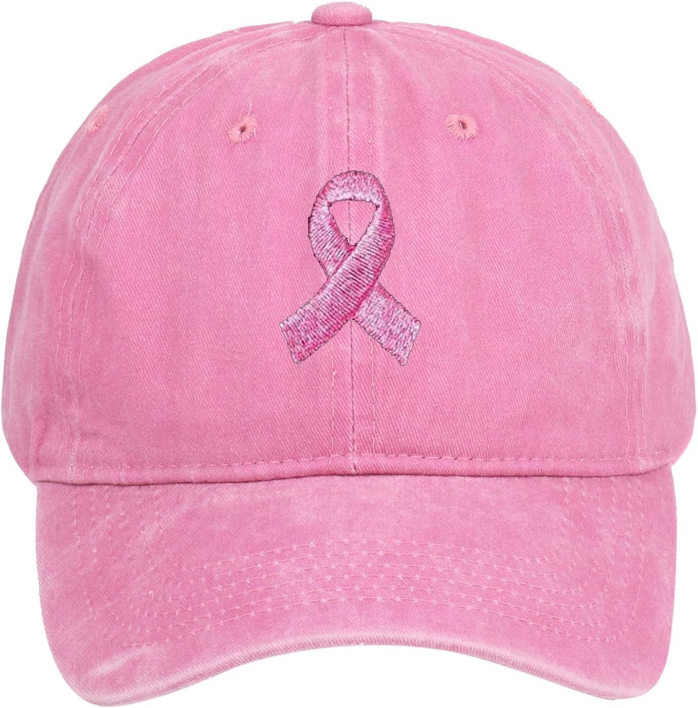 Casquette Octobre Rose Femme De Baseball 2025 Accessoires Ruban Rose