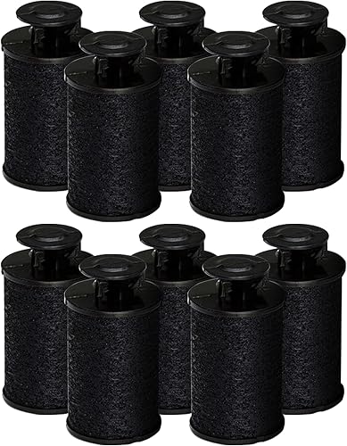 Perco Rollo de tinta para pistolas Monarch 1130, 1131 y 1136 de precio y fecha, paquete de 10 tintas de repuesto para etiquetadoras Monarch 1130,