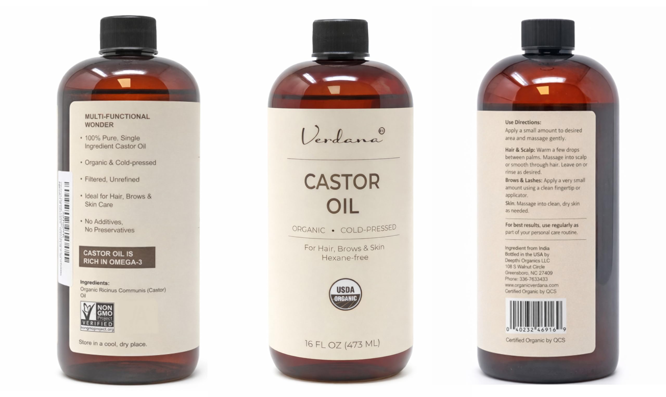 美容液 NEIGENE HEAD TO TOE OIL 150ml Amazon.com : Verdana Organic Castor Oil, Cold Pressed & Hexane