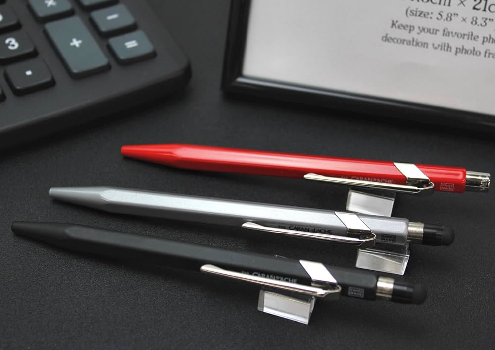 pain出品 カランダッシュ 849 ボールペン 旧デザイン ロゴ ブルー ノック