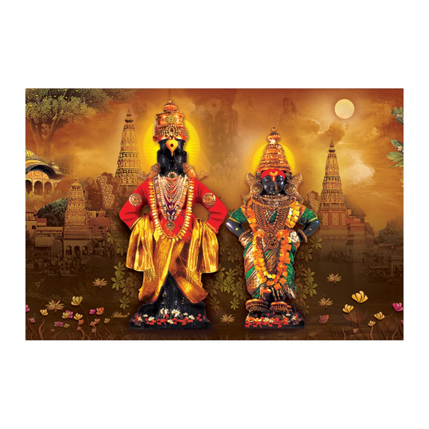 Ram Darbar Poster - Religious Art Print -14 Ram Darbar Poster - Religious Art Print -14