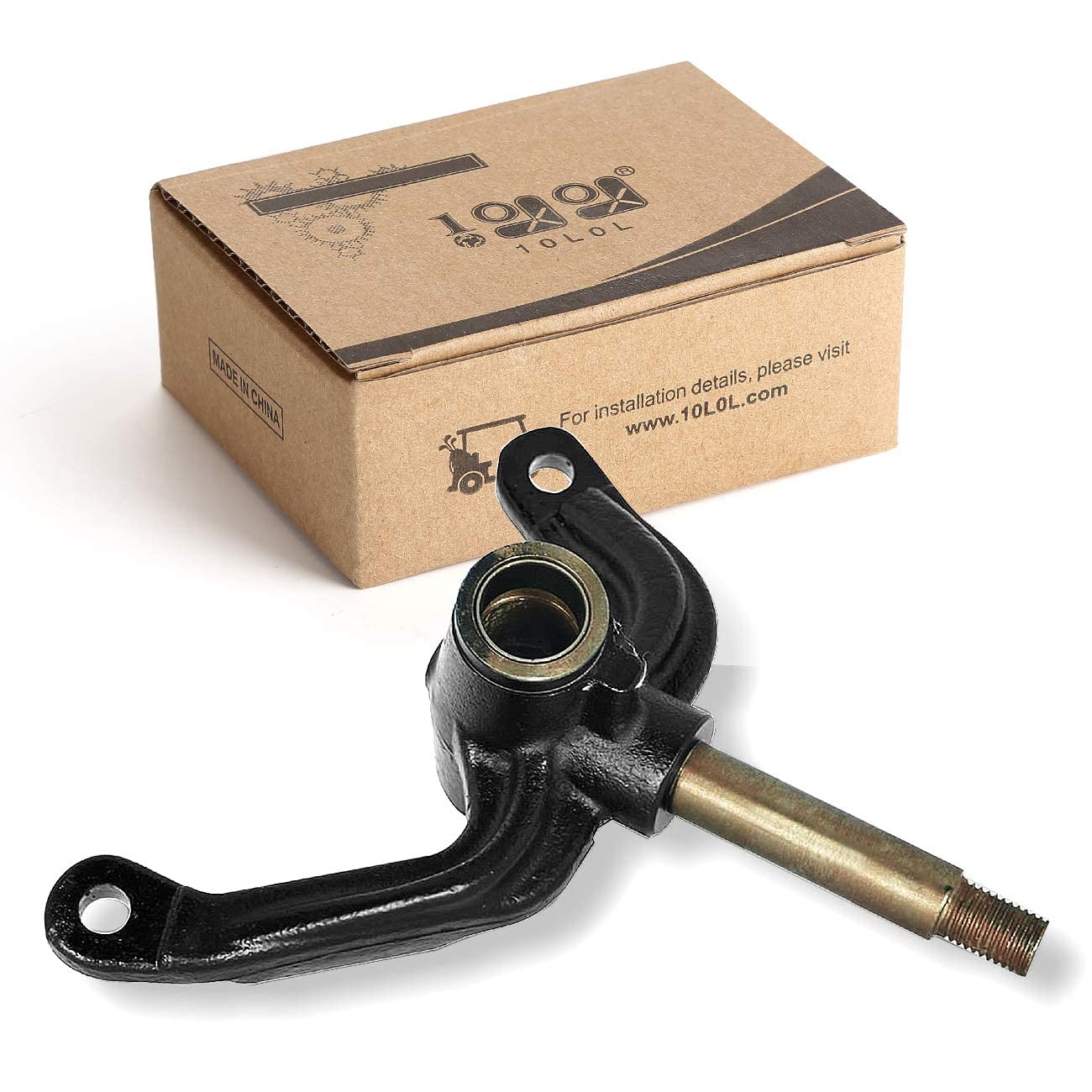 Photo 1 of 10L0L Golf Cart Driver/Passenger Side Spindle Assembly Fits EZGO Gas and Electric 2008 Up RXV,Replace OEM:607413/607411