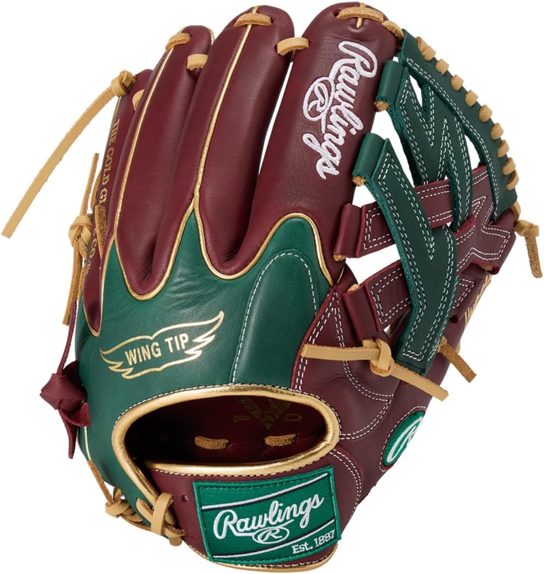 Rawlings Baseball Glove Soft Hyper TECH Color SYNC GR5FHTCN55W All-Around Shelly/D Green 11.75" *for Right Throwing