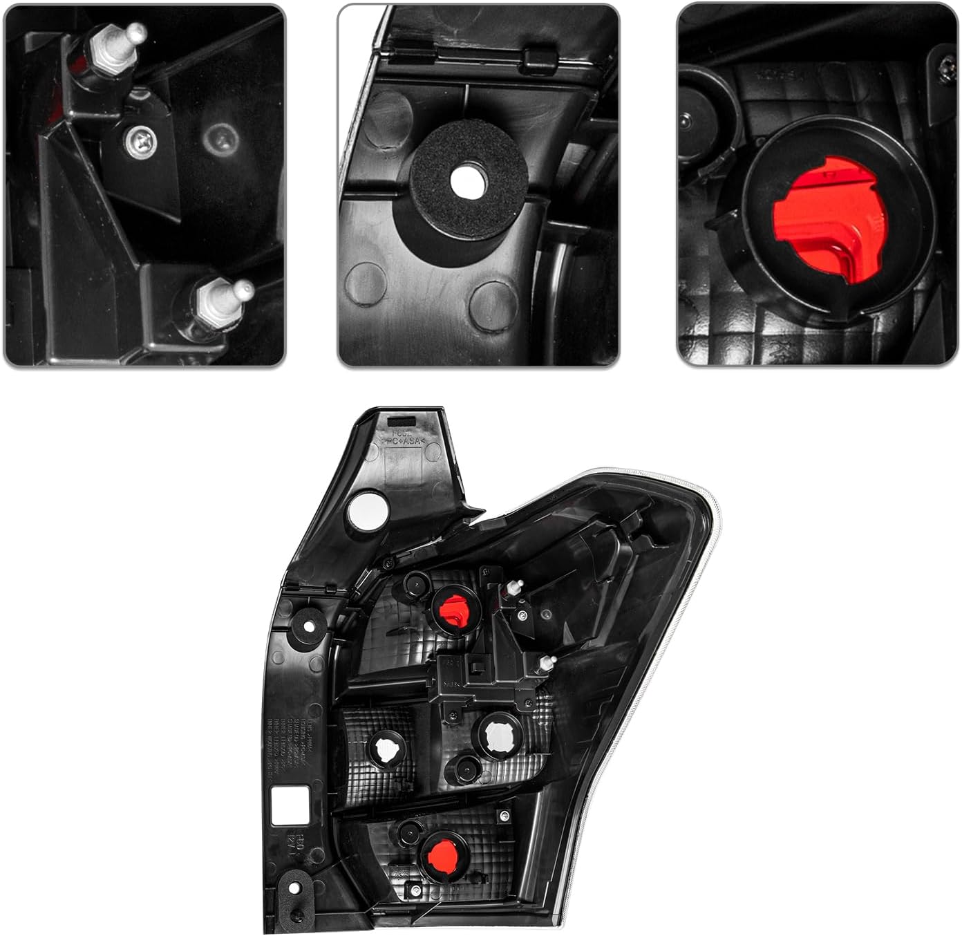 SOCKIR Tail Light Assembly Fit for 14-16 Subaru Forester Pickup Taillight Left Driver Side