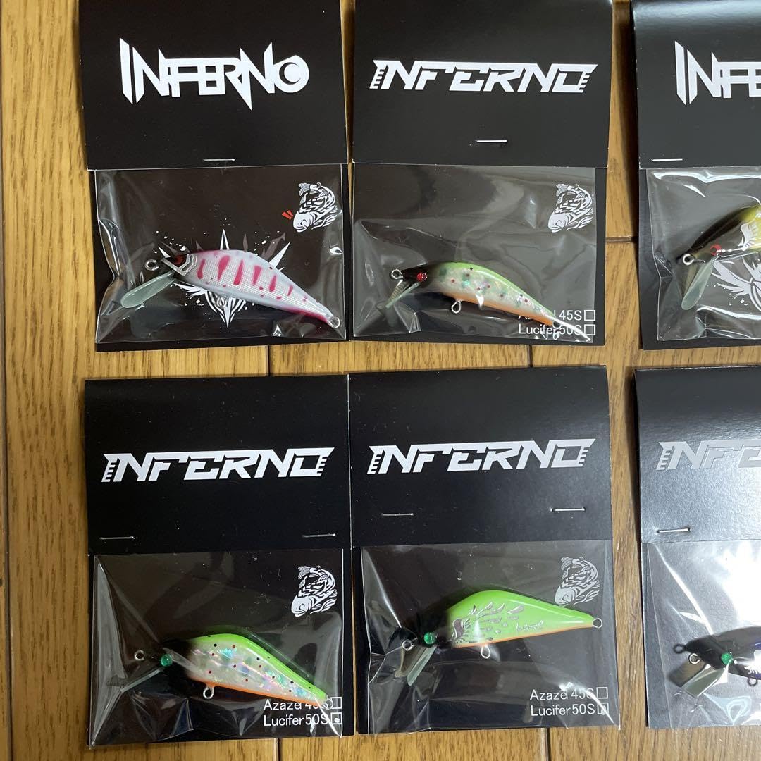 INFERNO Lucifer50HSミノー計3個 INFERNO MINNOW