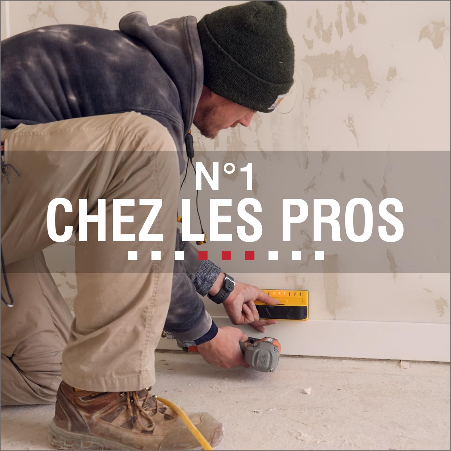 Franklin Sensors ProSensor M70 Détecteur de Montants Professionnel avec 7 capteurs pour Une précision maximale Détecte Les Clous en Bois et métal avec Une Vitesse Incroyable Jaune