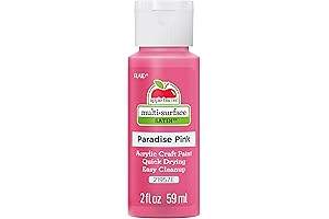 Apple Barrel Multi-Surface Acrylic Paint in Paradise Pink