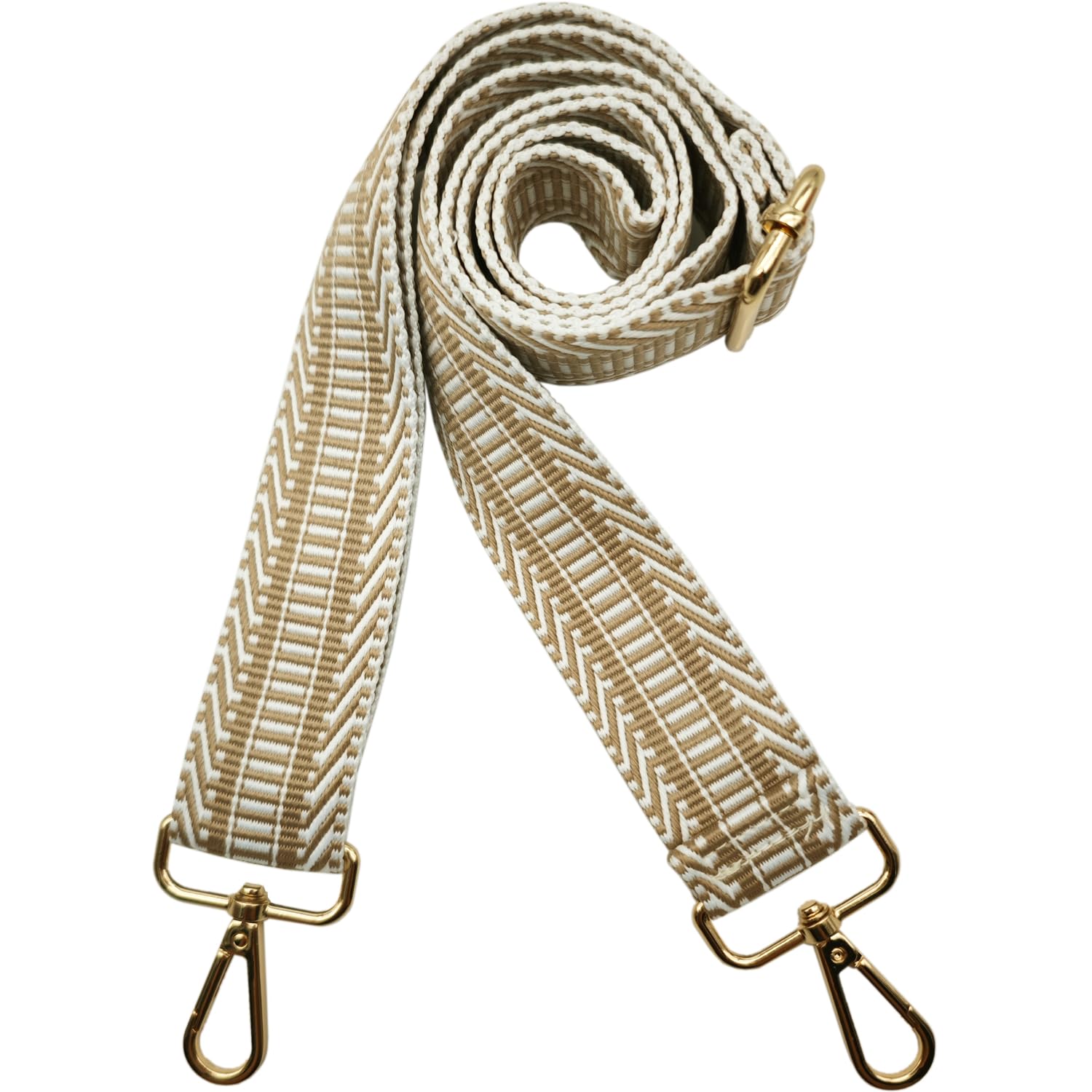 Tracolla Borsa In Pelle PU Regolabile - 70-130cm, Fibbia Metallo, Nero - Foto 7