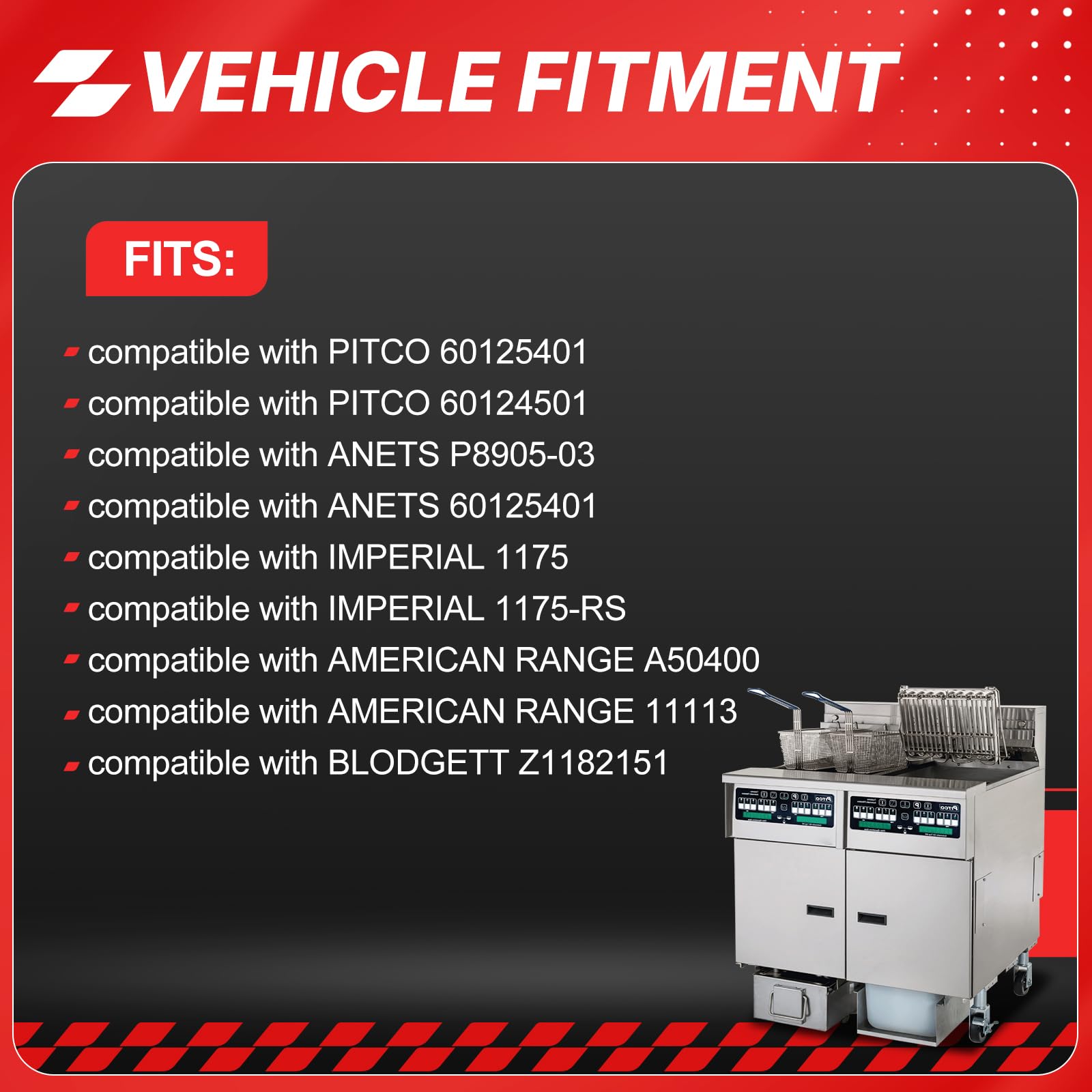 RX-1-36 Termostato para freidora de 1/4 pulgadas Mpt Stuff Box, termostato 60125401 para freidora compatible con Pitco 60125401 apto para Royal Range 3113, termostato de freidora 200-400F (plateado)