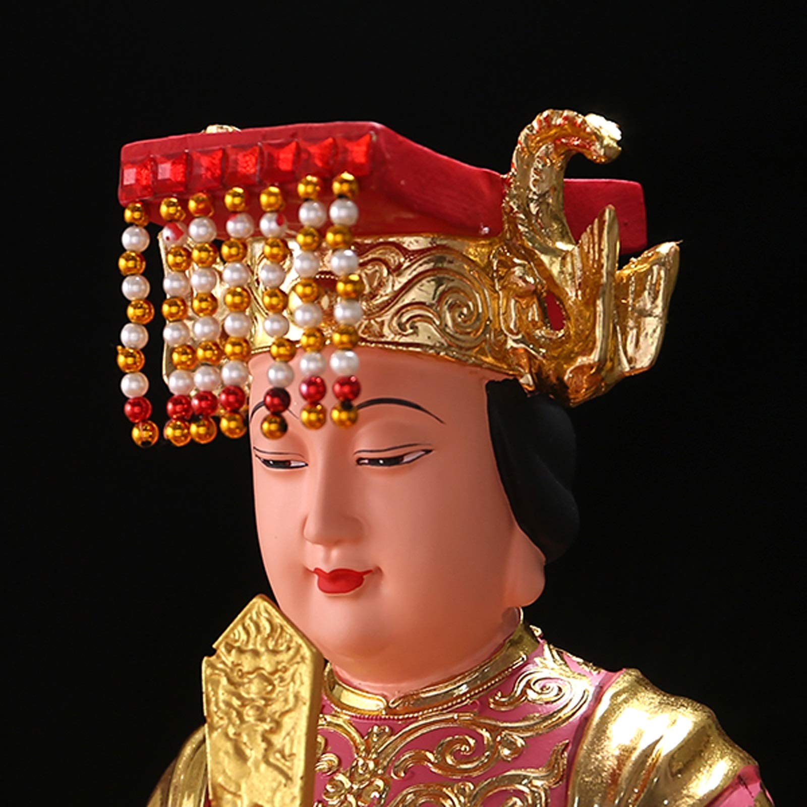Mini estatua for el hogar, oficina, automóvil, decoración de mesa, esculturas decorativas coleccionables, estatuas de Buda, estatua de Buda, figura coleccionable atractiva y serena, Feng Shui chino, d