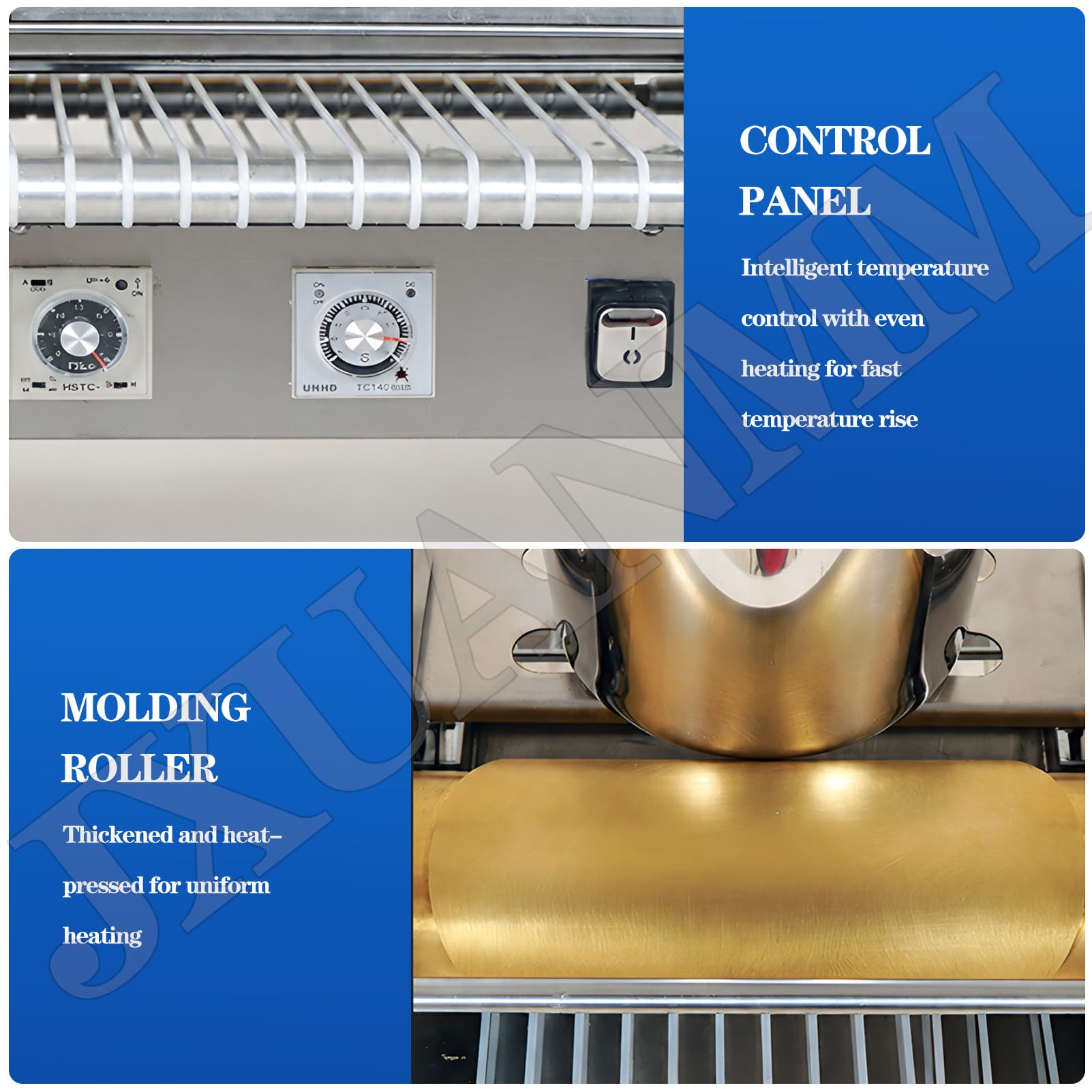 Machine Automatique pour Feuilles de Mille-crêpes, crêpière électrique INOX, Dia8”
