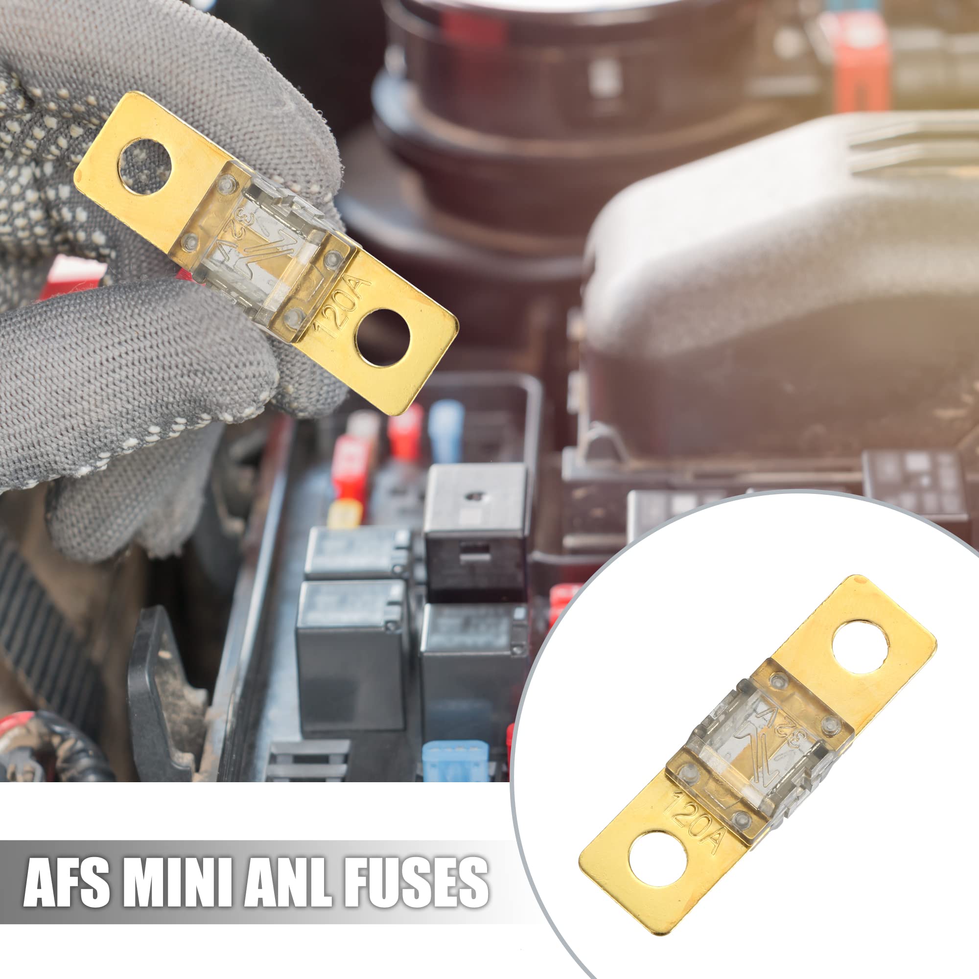 4 Stück Hochstromsicherung 60A 32V - AMI Sicherung Für Auto & Marine