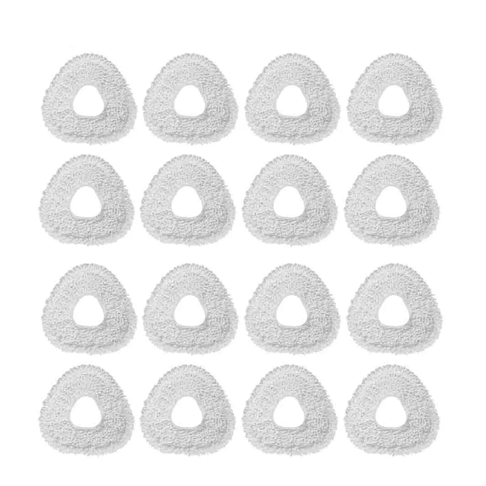 SLAQEYDJS Mop Pads Mop Cloths Replacement Accessories, Compatible With Narwal J3, J4, J4 Lite, J5, Freo X Ultra, Freo Z Ultra Robot Vacuum Cleaner(16PCS)