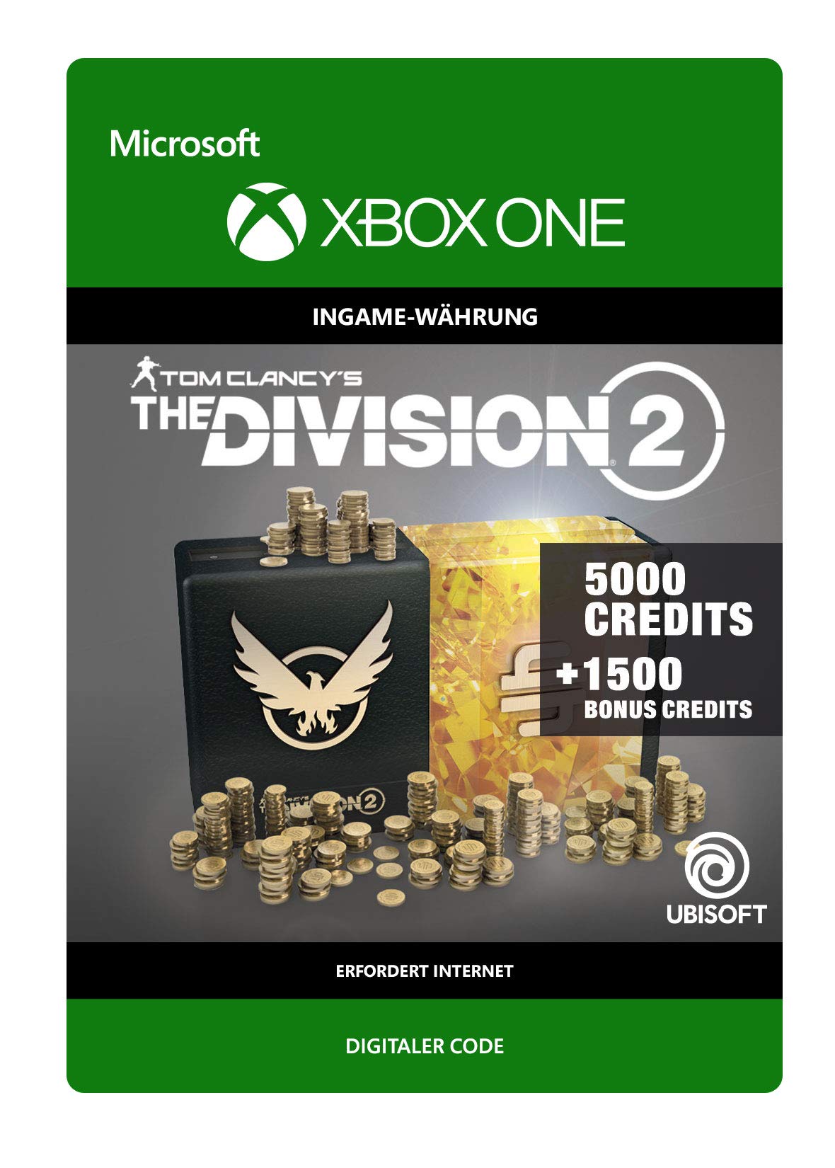 Tom Clancy's The Division 2: 6500 Premium Credits Pack | Xbox One - Download Code
