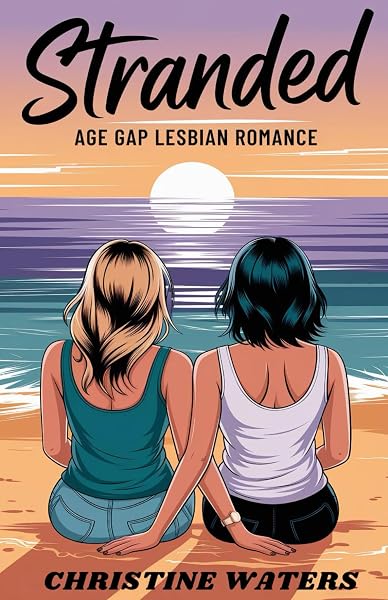 Cover of Stranded: Age Gap Lesbian Romance (The Stranded Series) by Christine Waters