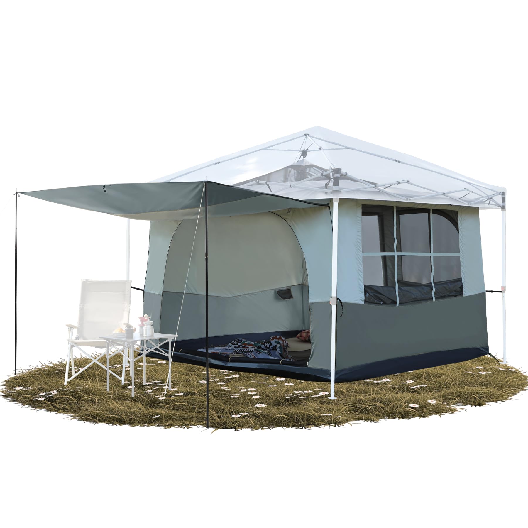 a shape tent REDCAMP Canopy Camping with Awning Porch, Ashy(Frame/Top NOT Included) Choose Color from Drop Down Menu Below:Light Pink 100% iTrack MX Handschuhe With 63 of headroom Mofa Moped