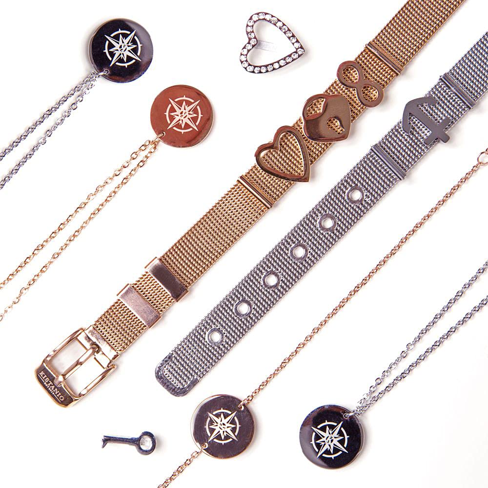 Krzyż charms do bransoletki z siateczką | Cross Charm | Bransoletka Charms Charms