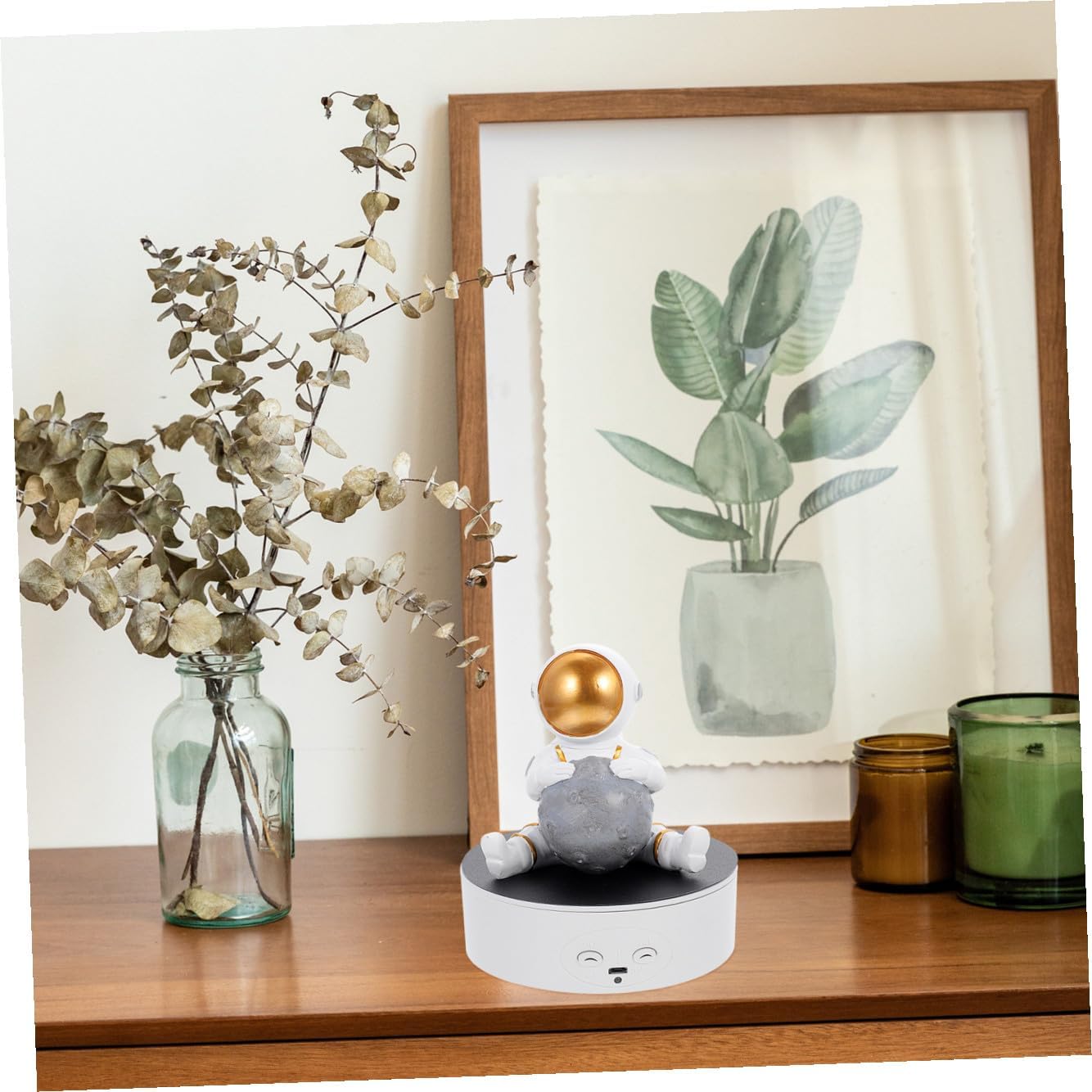 Mini 360 Degree Silent Rotating Display Turntable Stand for Phones