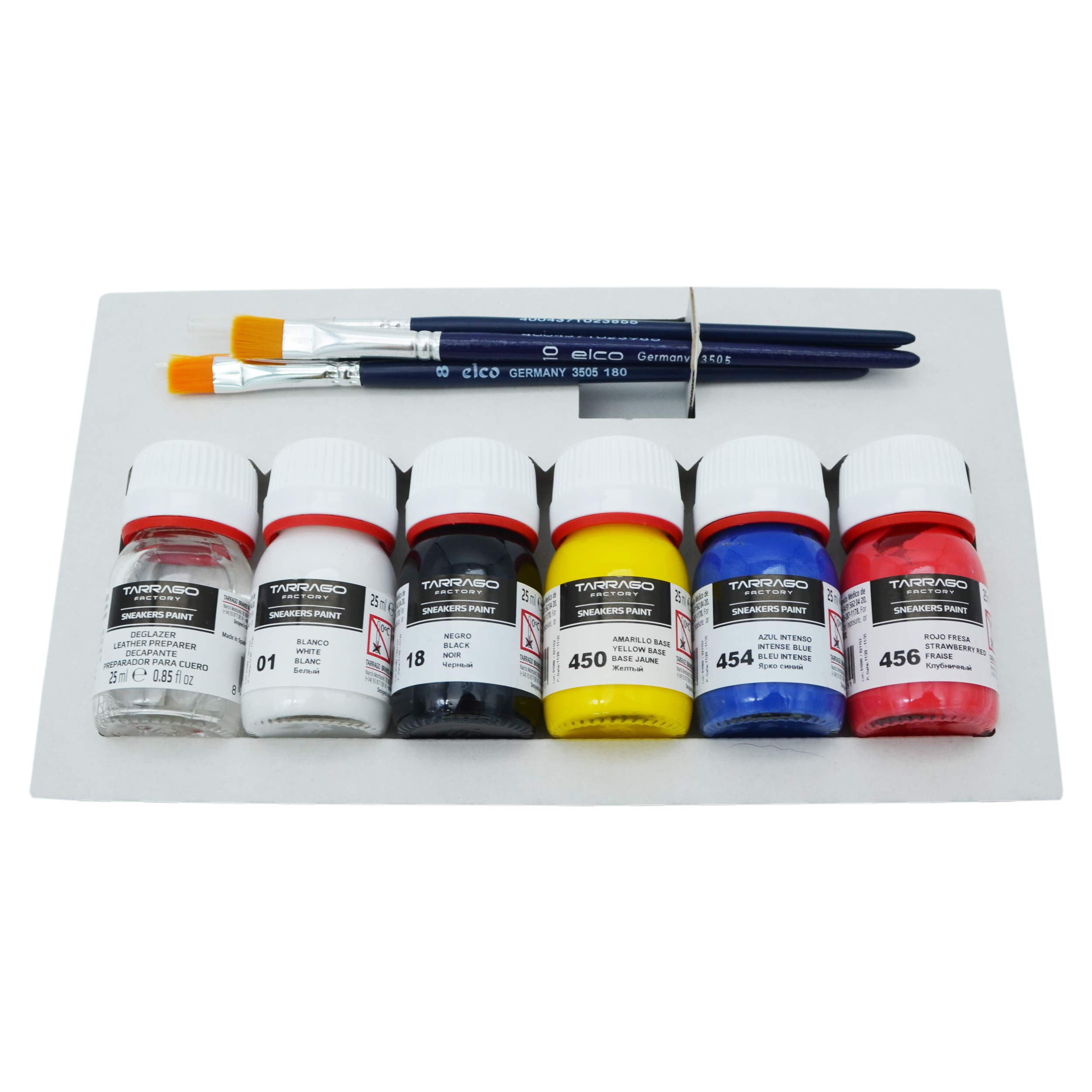 Sneakers Paint Starter Kit | Kit de Pinturas Base y Pinceles para Sneakers