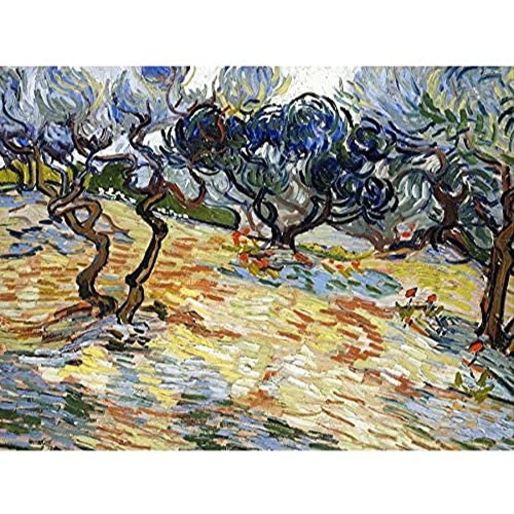 Vincent Van Gogh Olive Trees Unframed Wall Art Print Poster Home Decor Premium