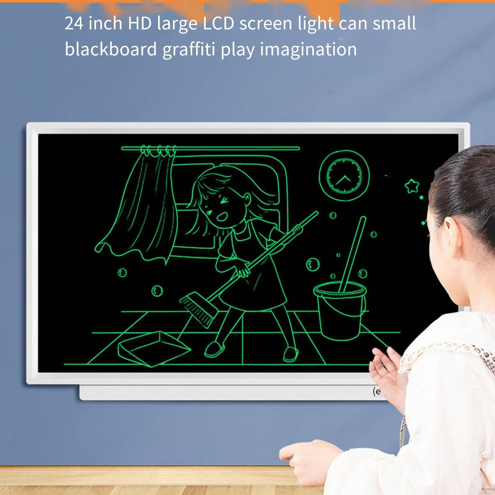24 pollici grande schermo Business Training Lcd Handwriting Board Light Energy Meeting Progetto Blocco note