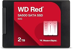 Western Digital 2TB WD Red SA500 NAS 3D NAND Internal SSD