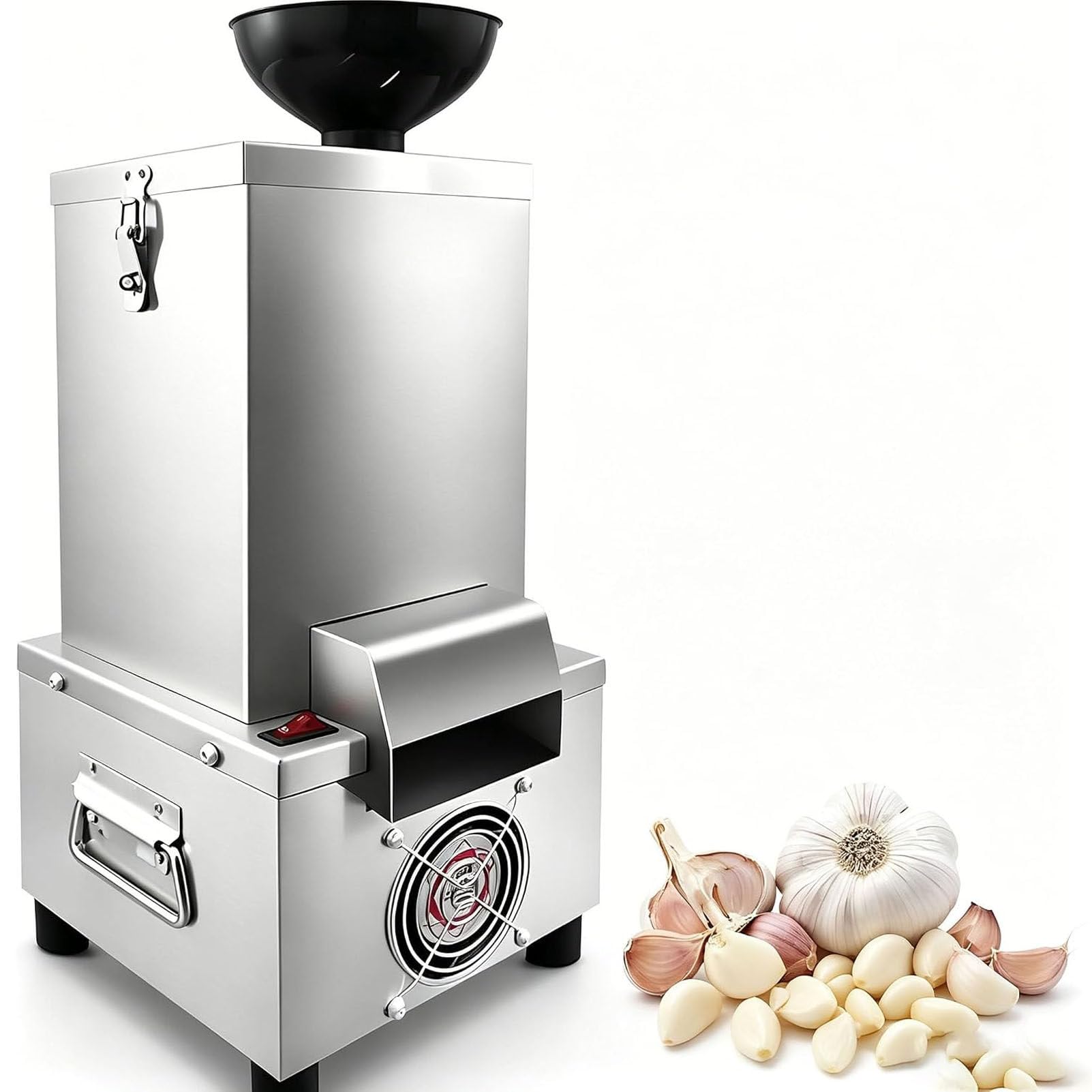 PioMue 200W Commercial Electric Garlic Peeler 220V