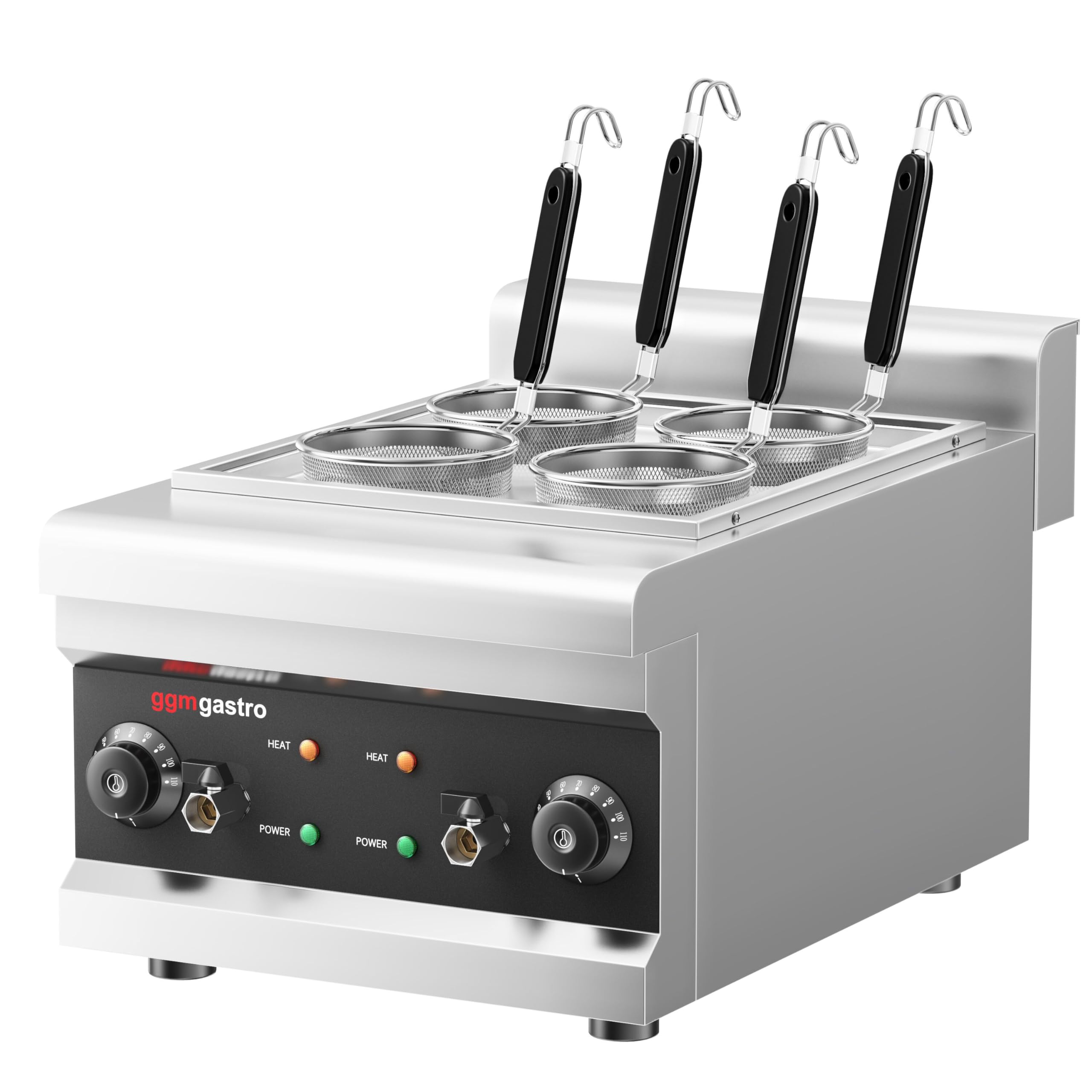 GGM Gastro Elektro Nudelkocher 3 kW mit 4 Körben