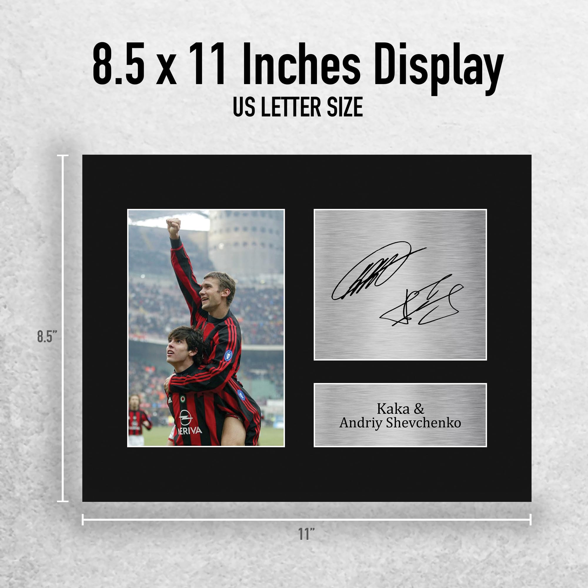 Photo Autographe Signée Andriy Shevchenko - AC Milan - Format 12x8 - Authentique