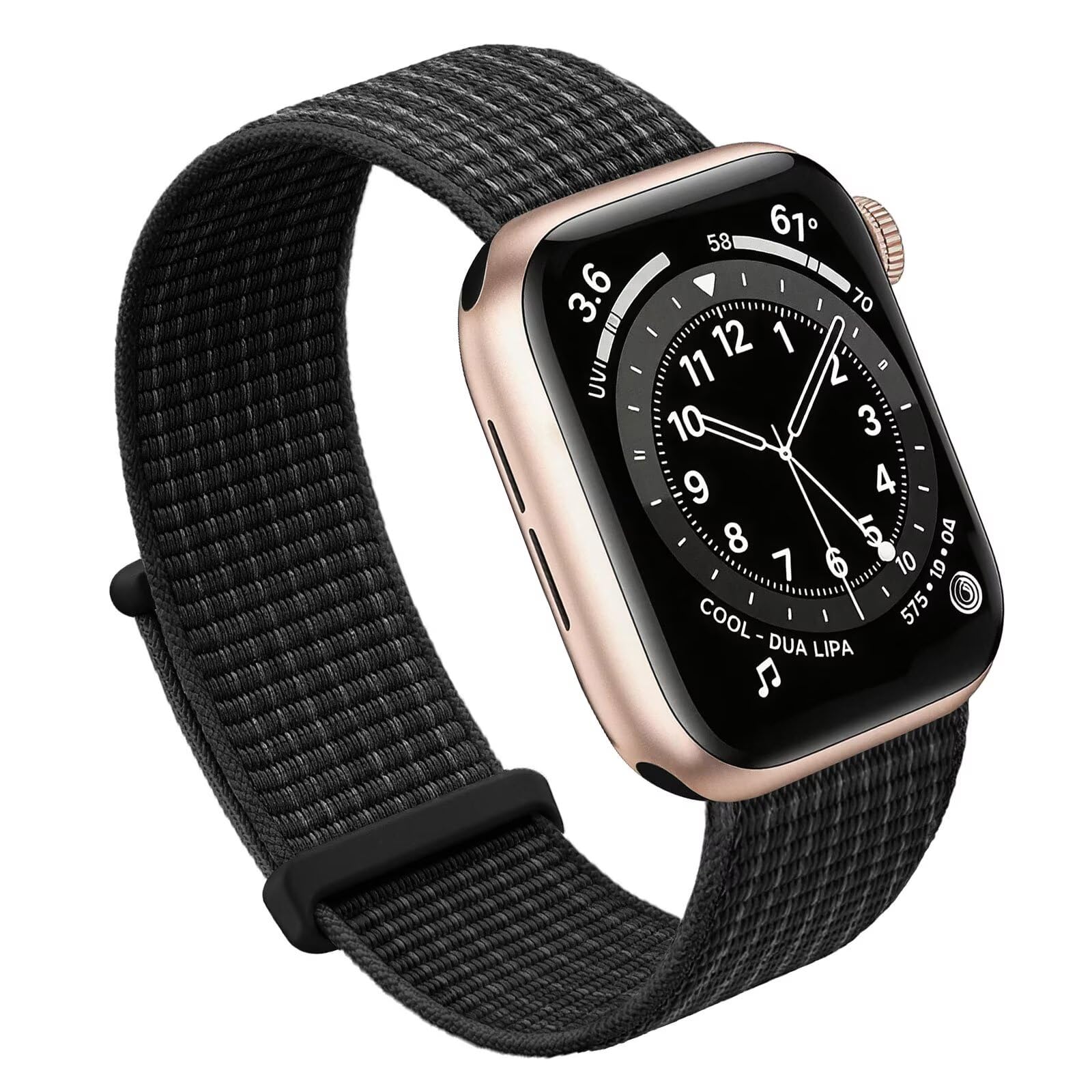 Bifeiyo Compatible with Apple Watch Bands Women Men 46MM 45MM 44MM 42MM 41MM 40MM 38MM,Nylon Sport Loop Strap for iWatch Series 10 9 8 7 6 5 4 3 2 1