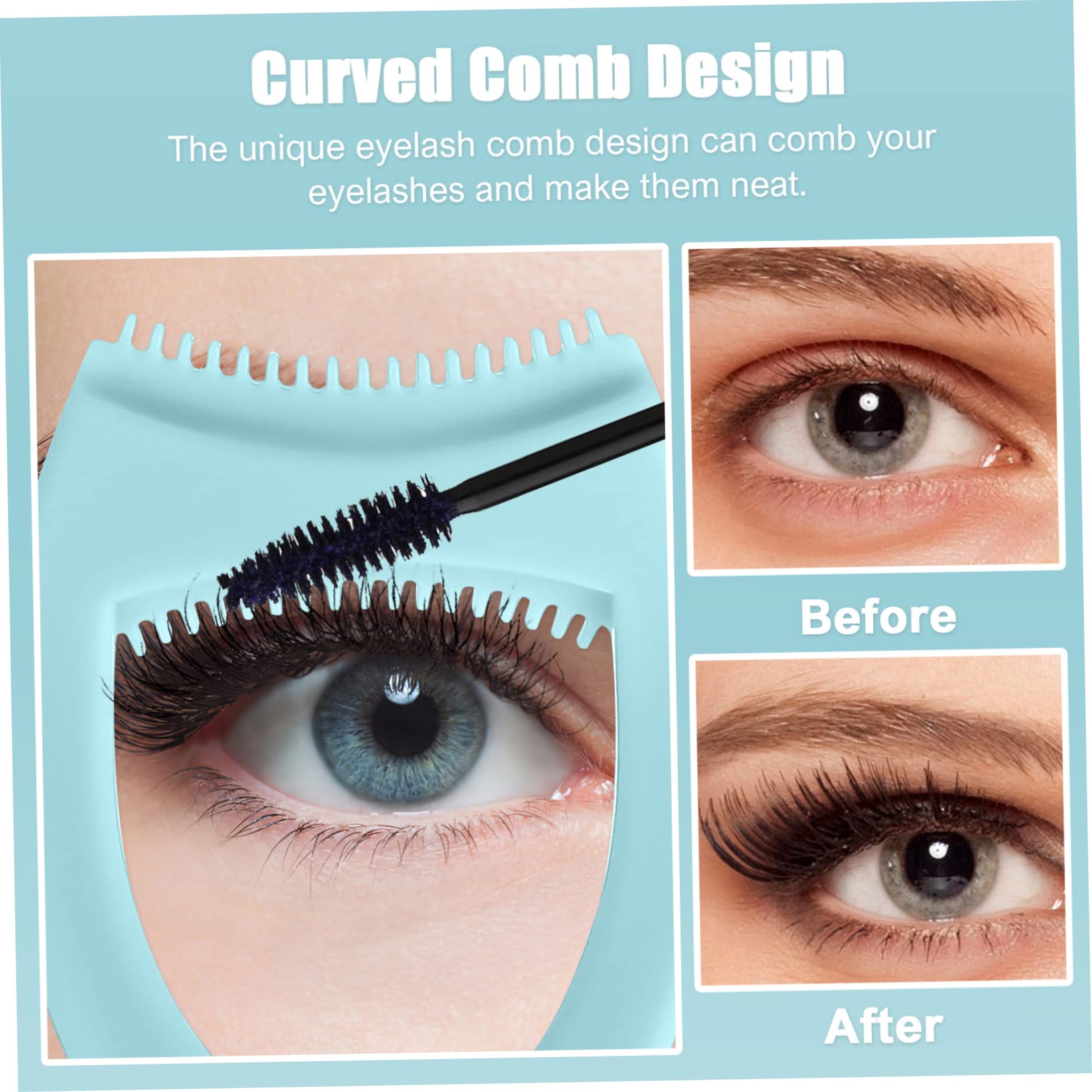 Ipetboom 9pièces Outils De Mascara Garde-mascara Multifonctionnel Pour Maquillage Des Yeux Et Prévient Les Bavures Et Facilite Application
