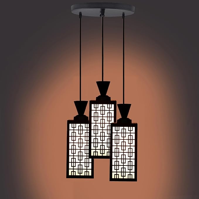 World All Fashion Contemporary LED Ceiling Lamp: Stylish Design, Dimmable Light, Simple Installation - Ideal for Living Rooms, Bedrooms, and Offices 104