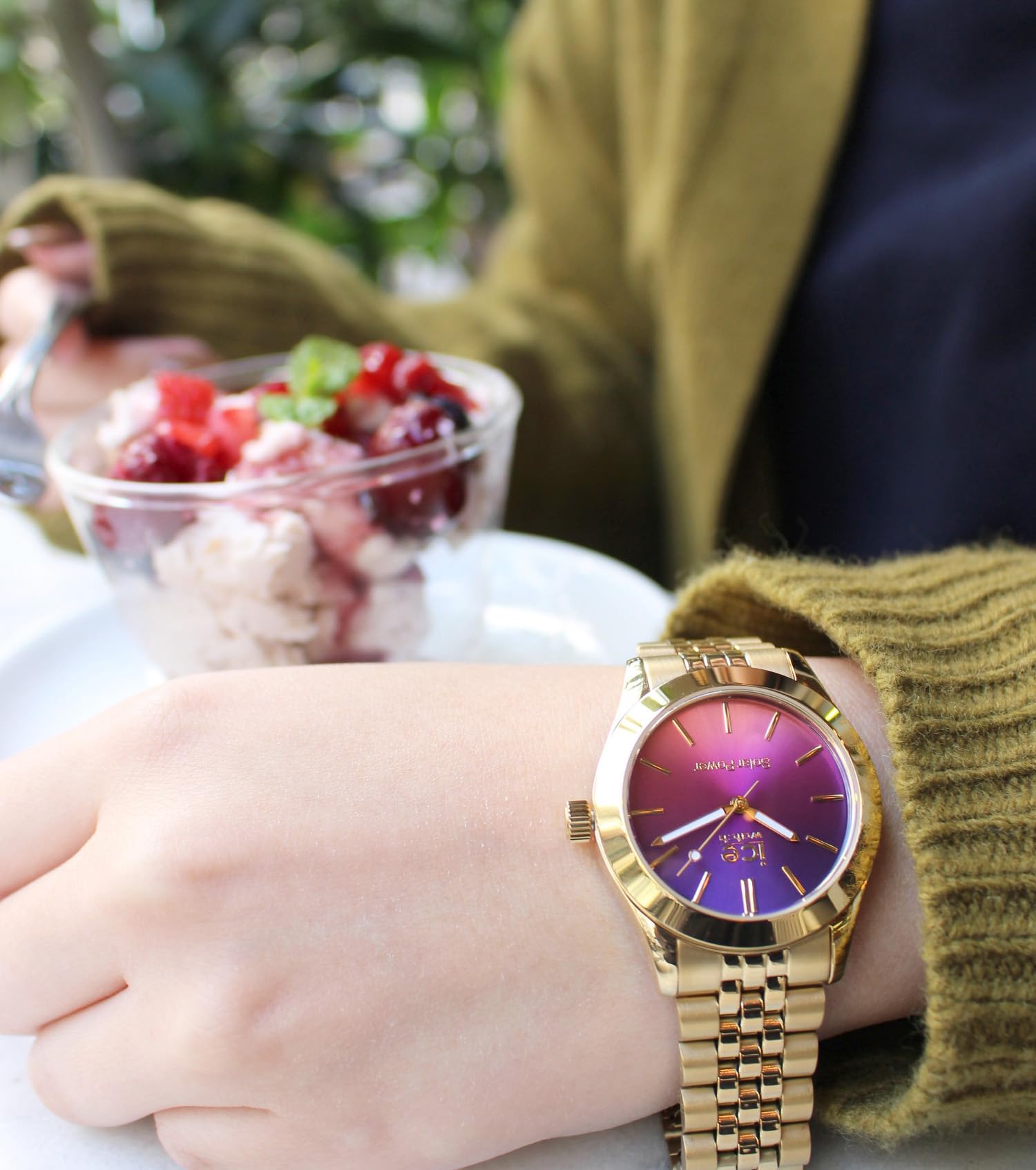 ICE-WATCH - ICE steel solar - Orologio da donna con bracciale in metallo (Small)