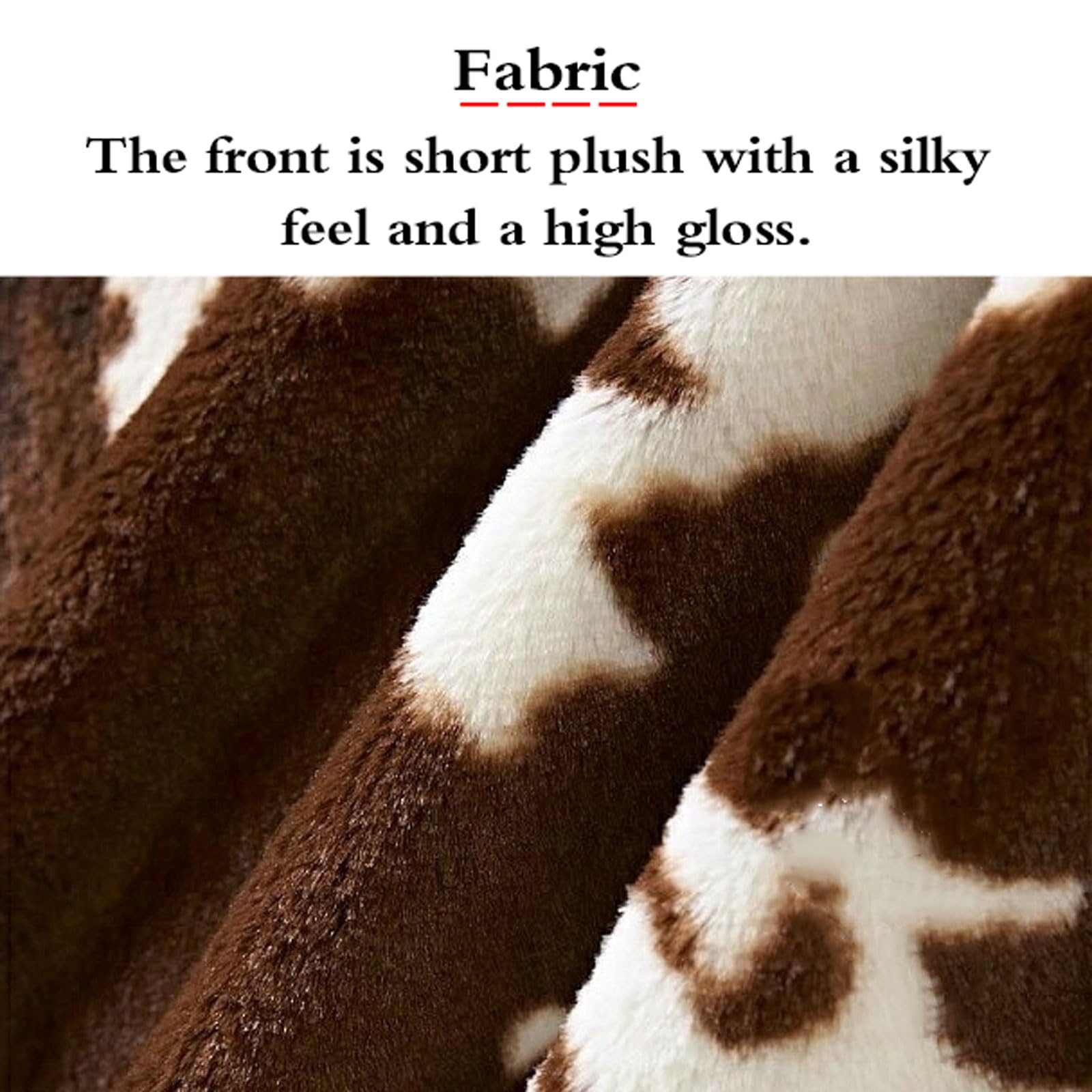 Tapis en Peau d'animal,Tapis en Fausse Fourrure Imitation Peau De Vache,Tapis Imprimé Imitation Vache,Tapis en Peau De Vache Artificielle,Facile d'entretien,à Poils Courts,pour De Canapé