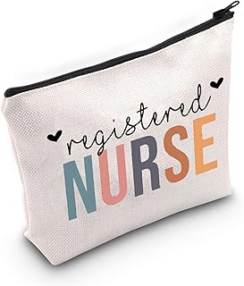 TOBGB RN Gift Registered Nurse Zipper Pouch Bag Nurse Appreciation Gift Nursing Graduation Gift Nursing Gift (Registered Nurse)