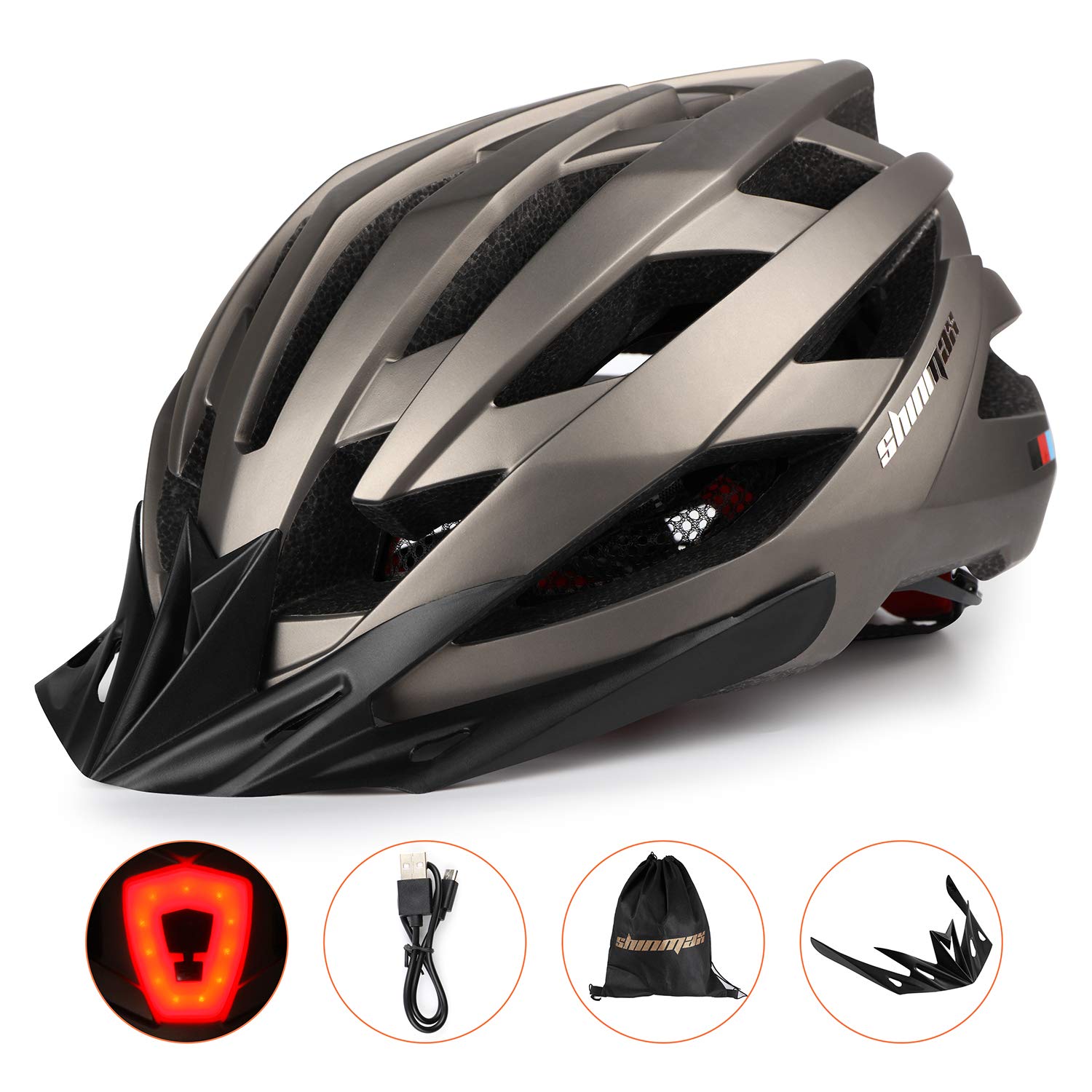 shinmax bike helmet