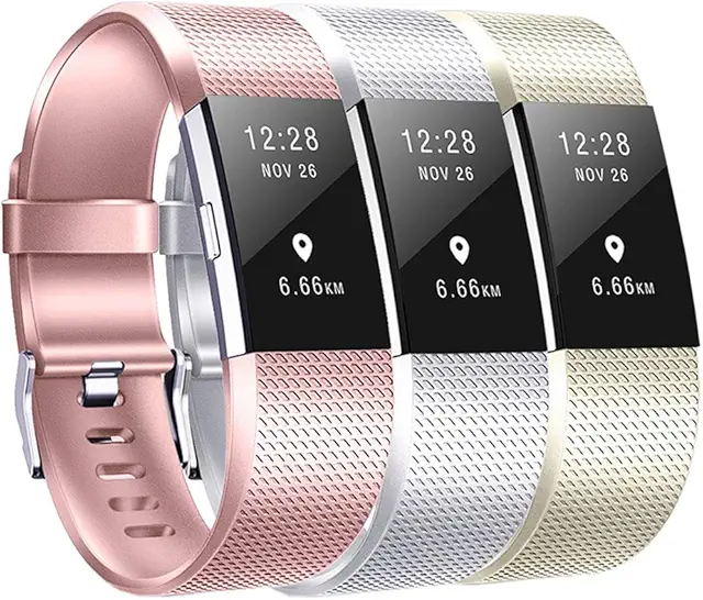 Baaletc Fitbit Charge 2 Replacement Strap - Soft, Comfortable Band