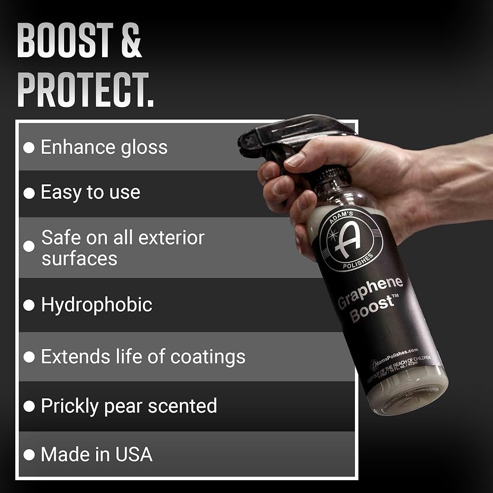 Amazon.com: Adam's Graphene Boost - Graphene Ceramic Coating