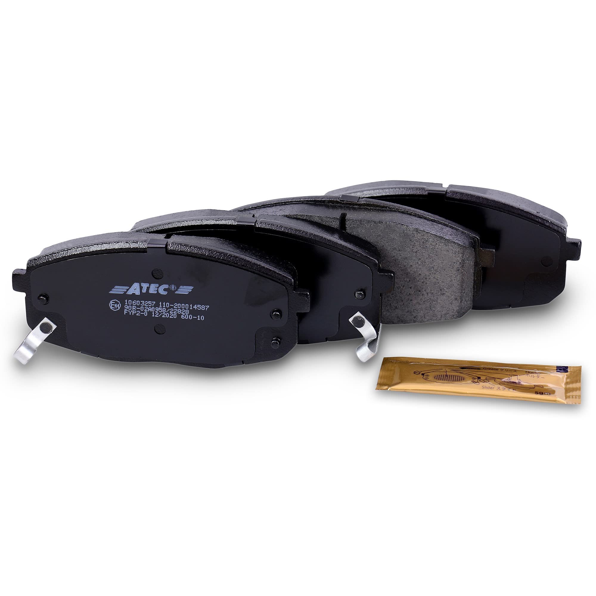 ATEC GERMANY Juego de frenos incl. discos de freno delanteros Ø 280 ventilados+traseros Ø 262 completos+pastillas de freno delanteras y traseras HYUNDAI i30 (FD), KIA CEE'D (ED), SW (ED), PRO (ED)