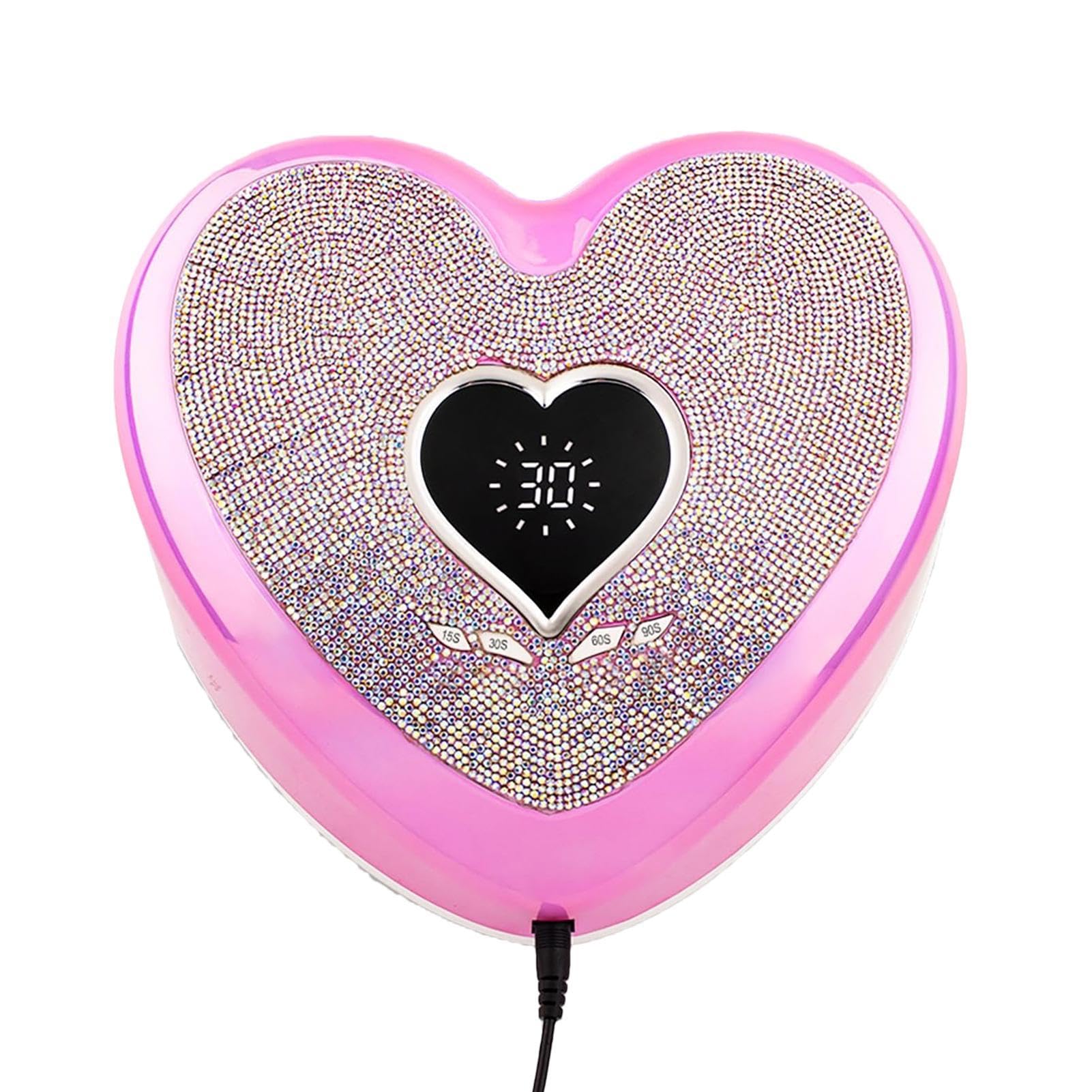 Lámpara Secadora de Esmalte de Uñas de 96W Secado Rápido con 39 LEDs