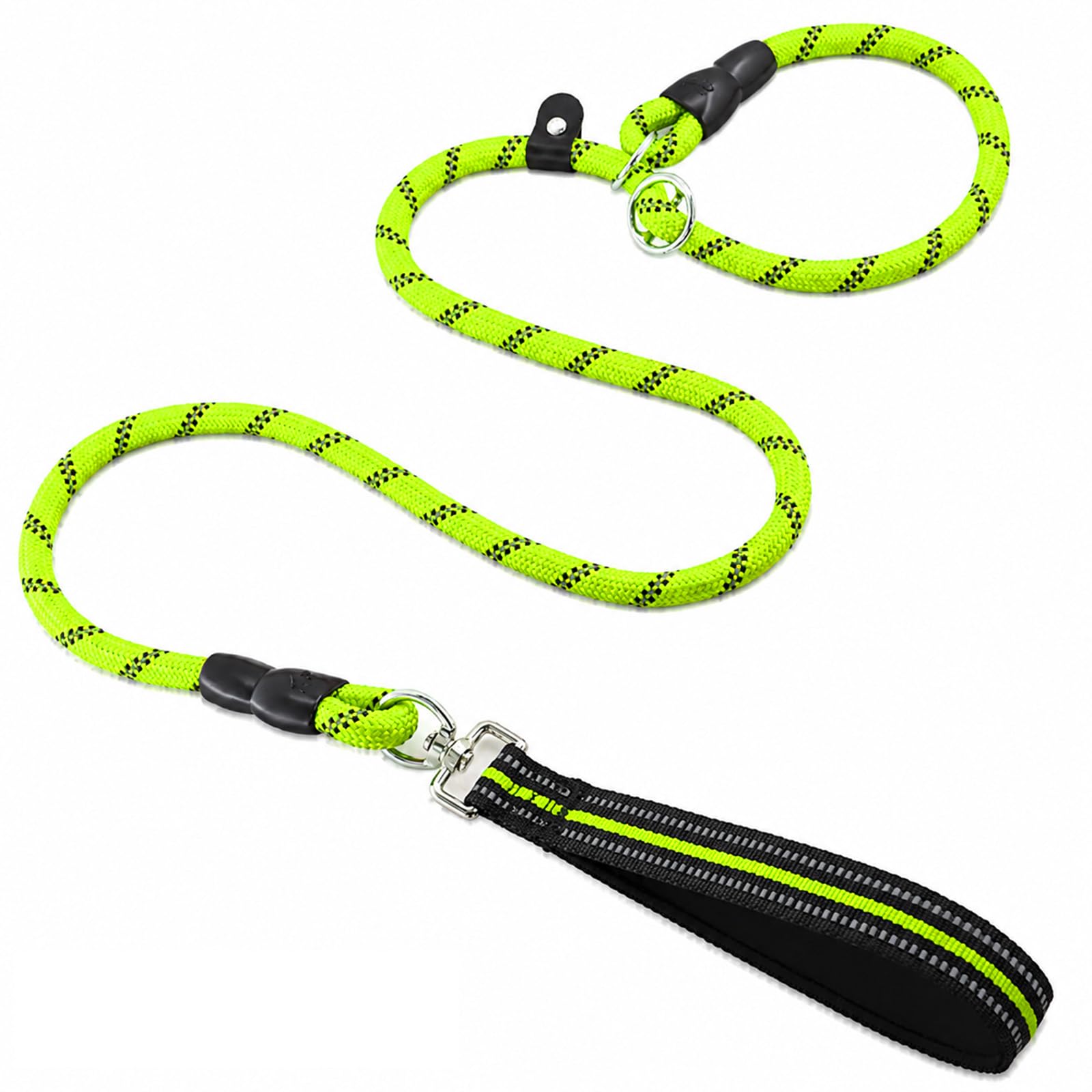 Olcyren Reflective Slip Lead Dog Leash for Small Medium Large Dogs
