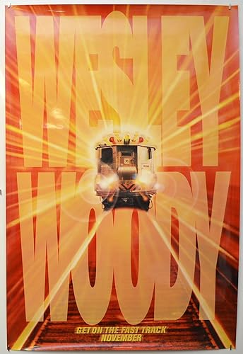 MONEY TRAIN 27"X40" D/S Original Movie Poster One Sheet 1995 Glossy Woody Harrelson Wesley Snipes